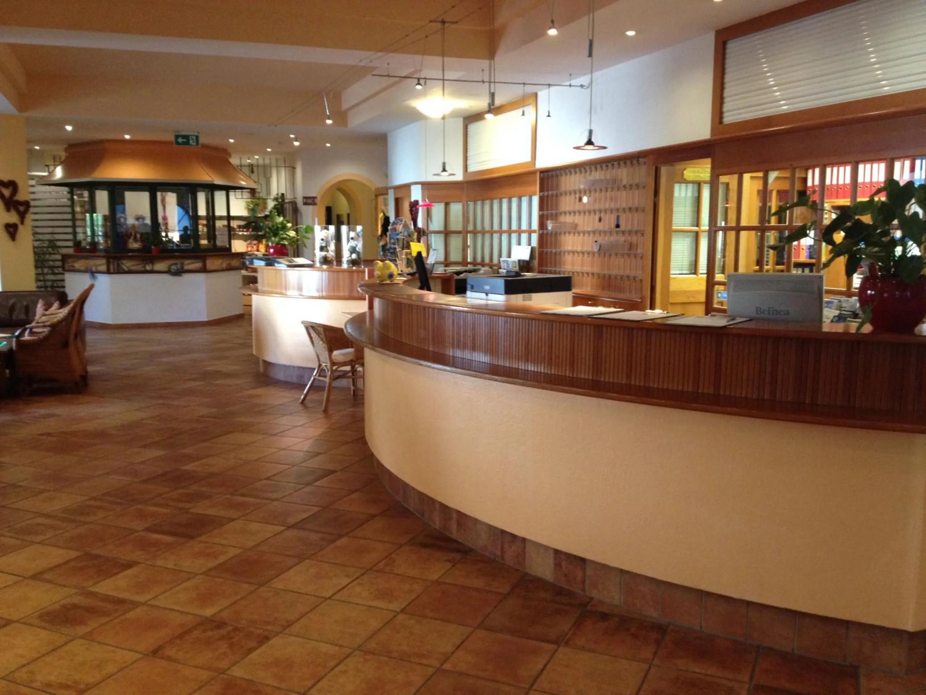 Lobby or reception in All Inclusive - Marco Polo Alpina Familien- & Sporthotel