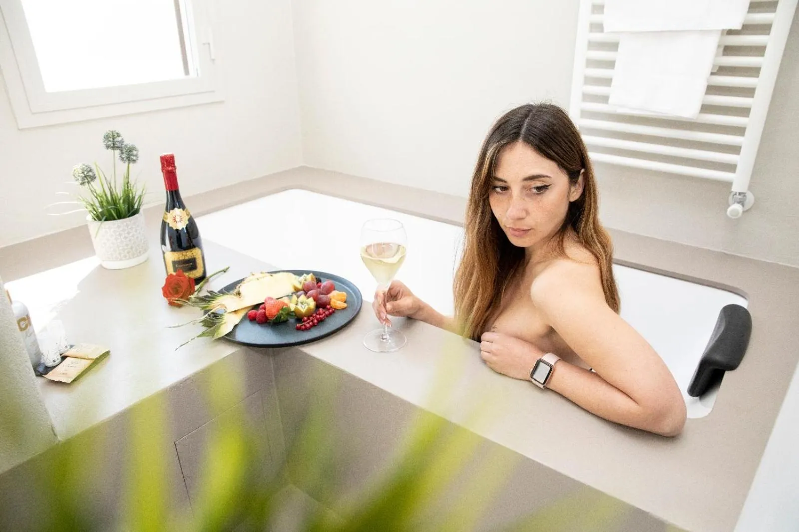 Bathroom in Hotel Miranda