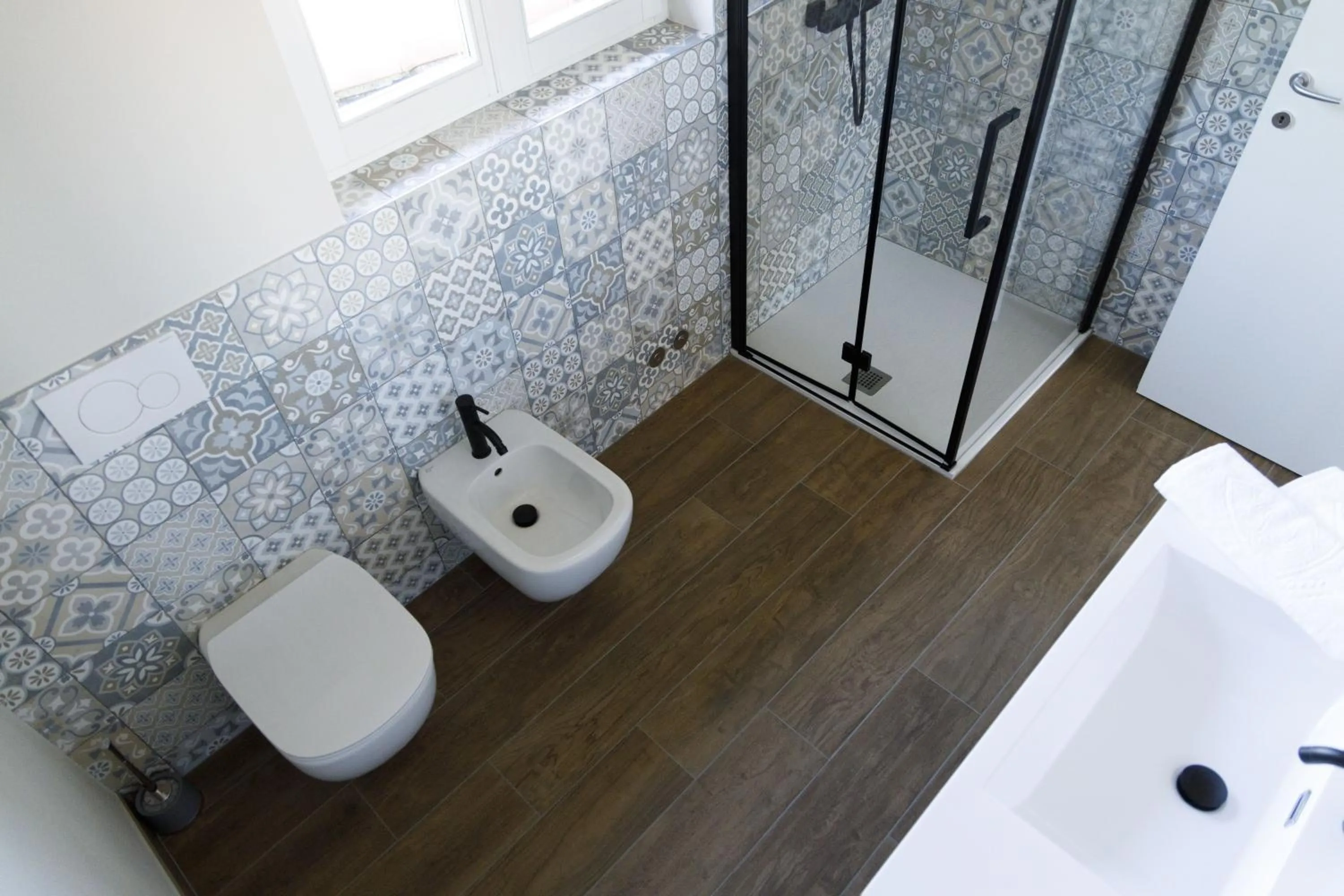 Bathroom in Hotel Miranda