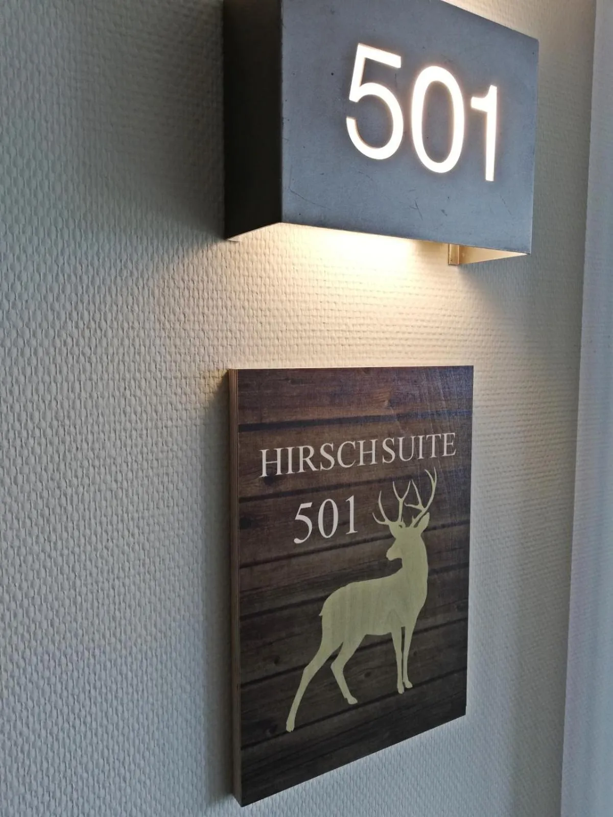 Decorative detail in Hotel Rennsteig