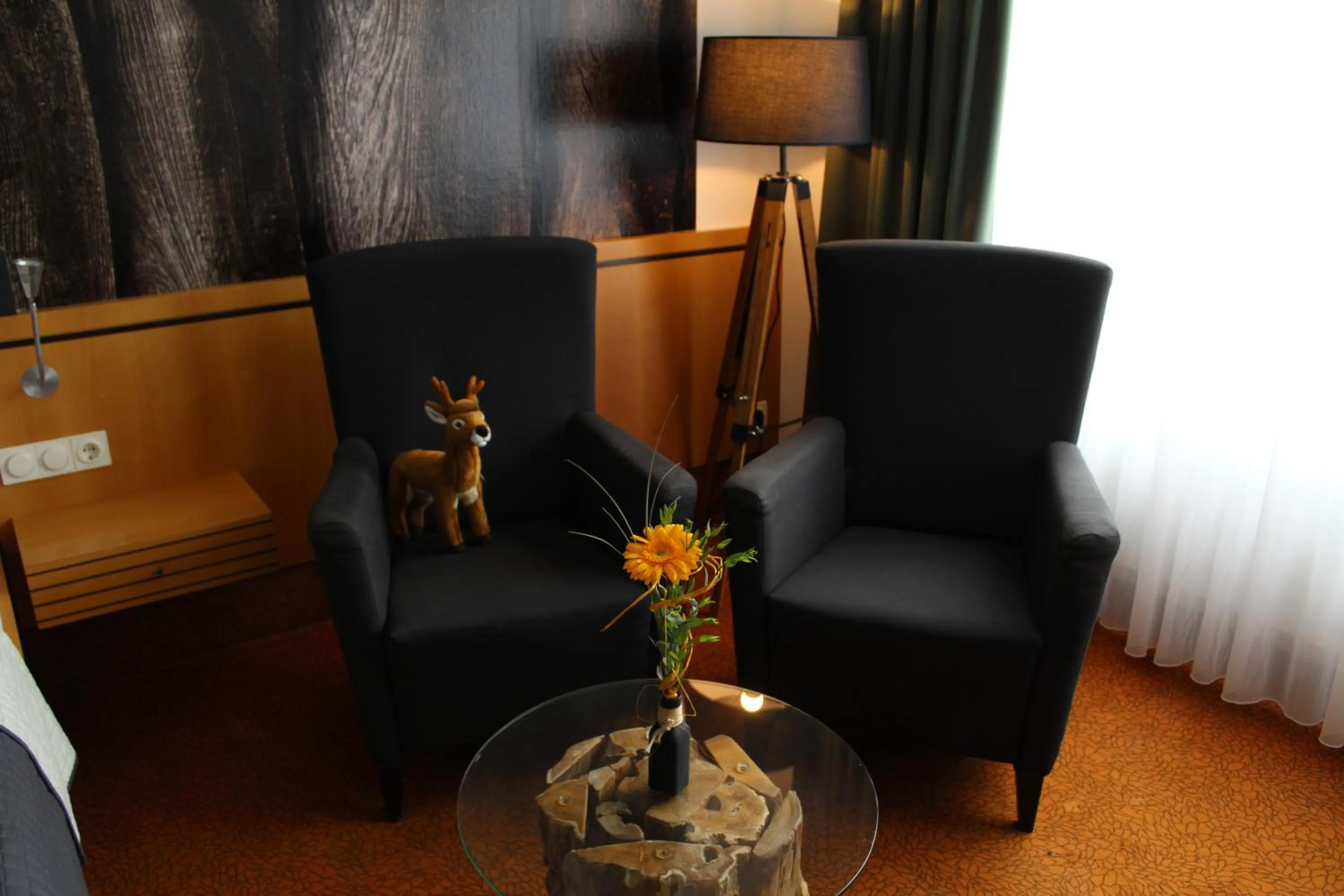 Seating area in Hotel Rennsteig