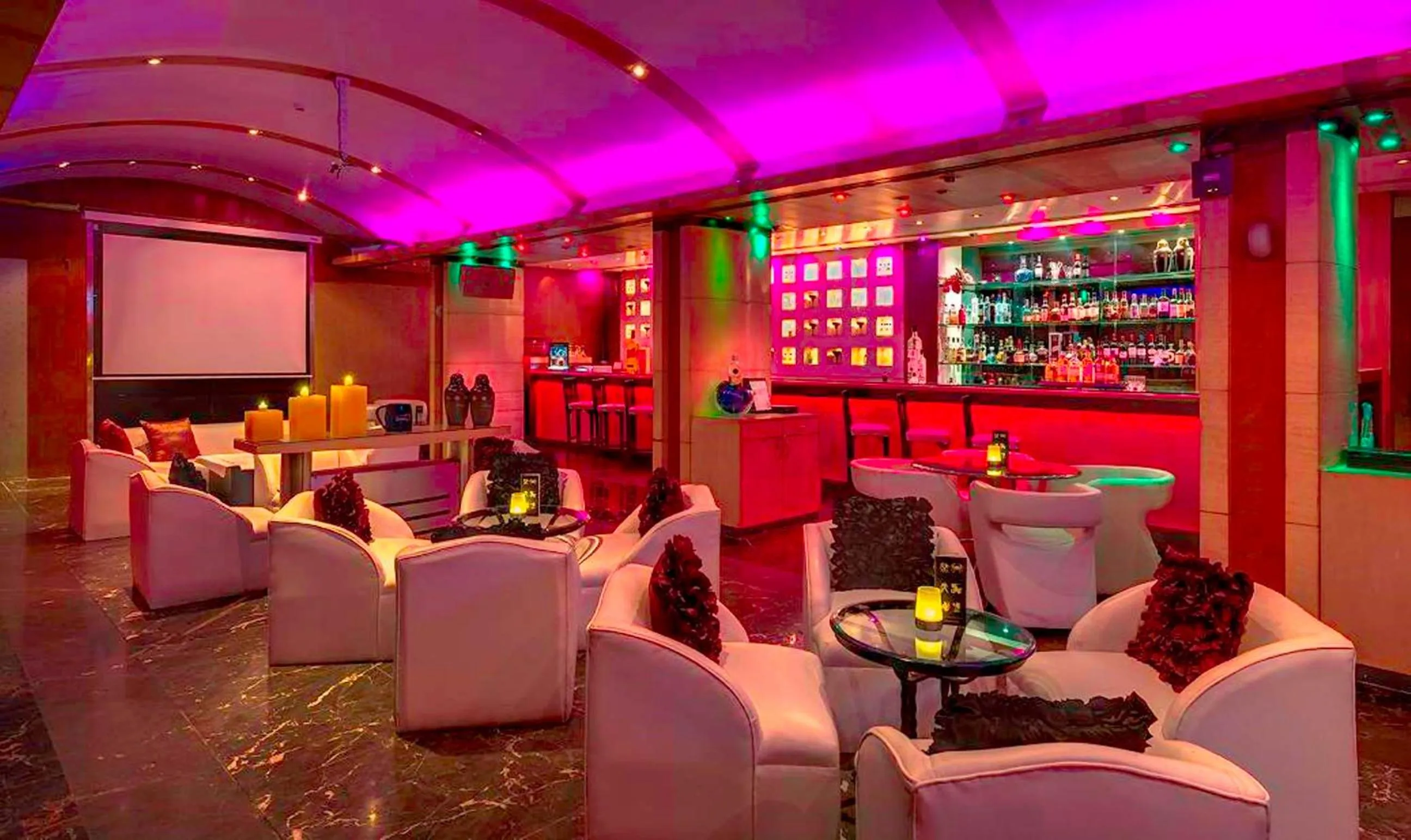 Lounge or bar in Hotel Hindusthan International, Kolkata