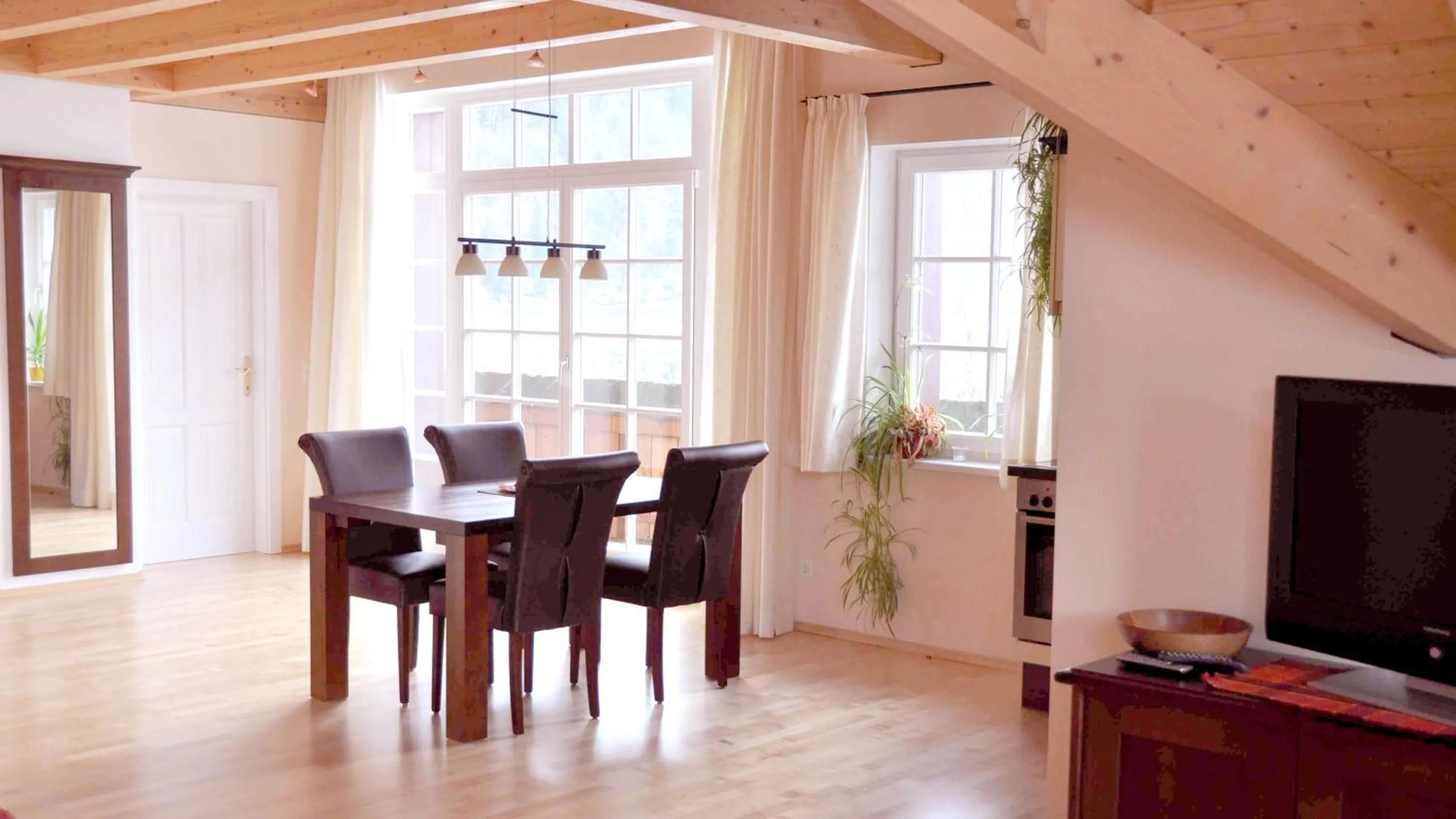 Living room in Landhaus Leitner am Wolfgangsee