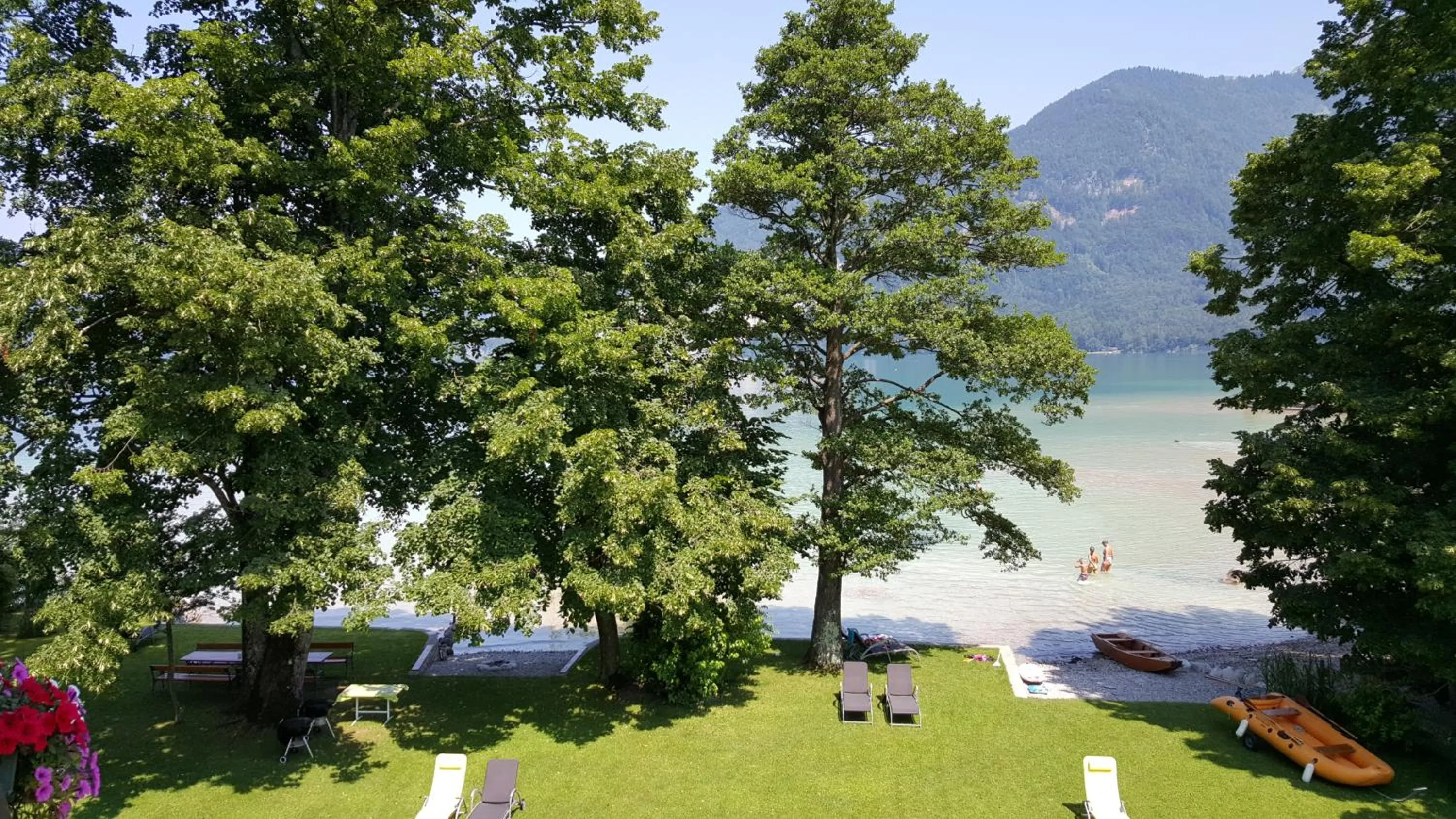 Garden in Landhaus Leitner am Wolfgangsee