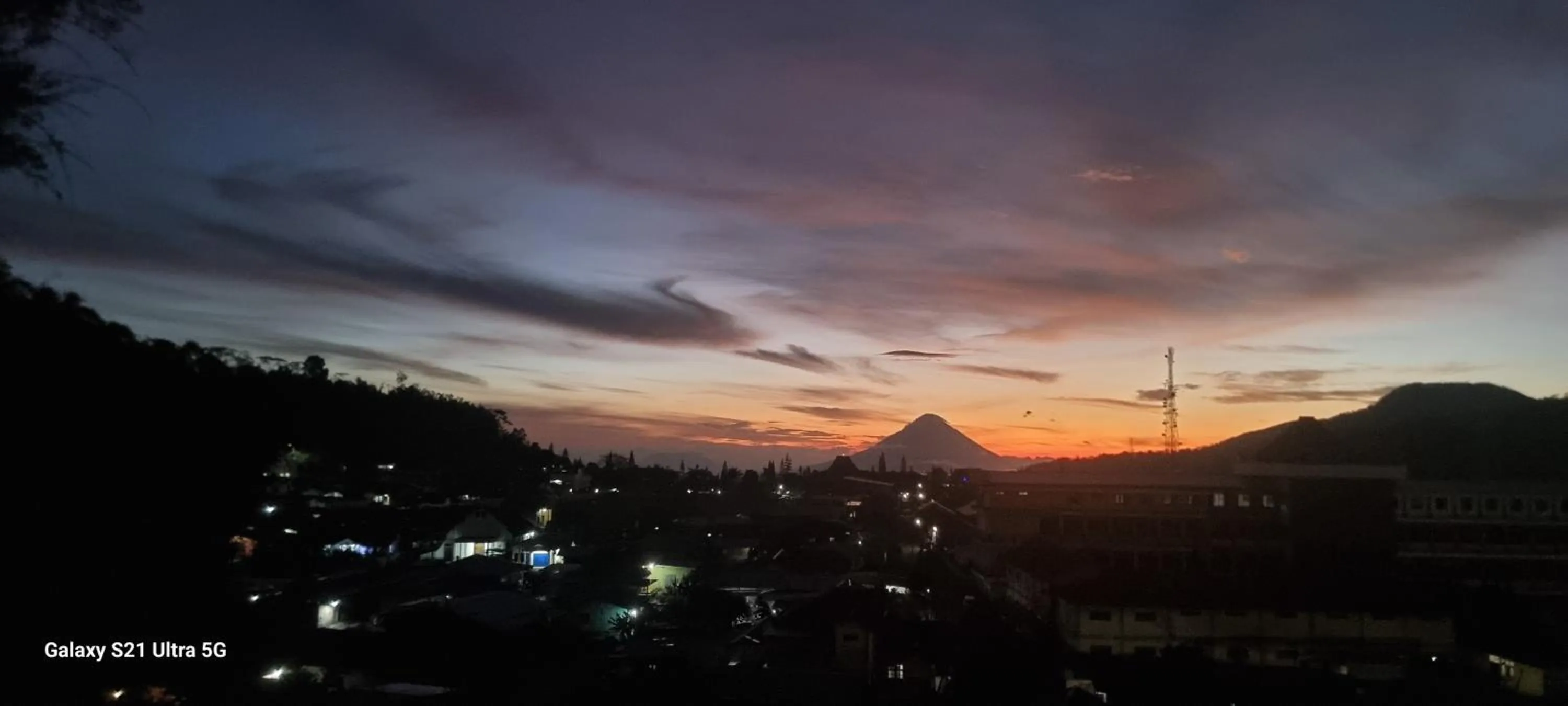 Mountain view in Bajawa-Roo Hotel
