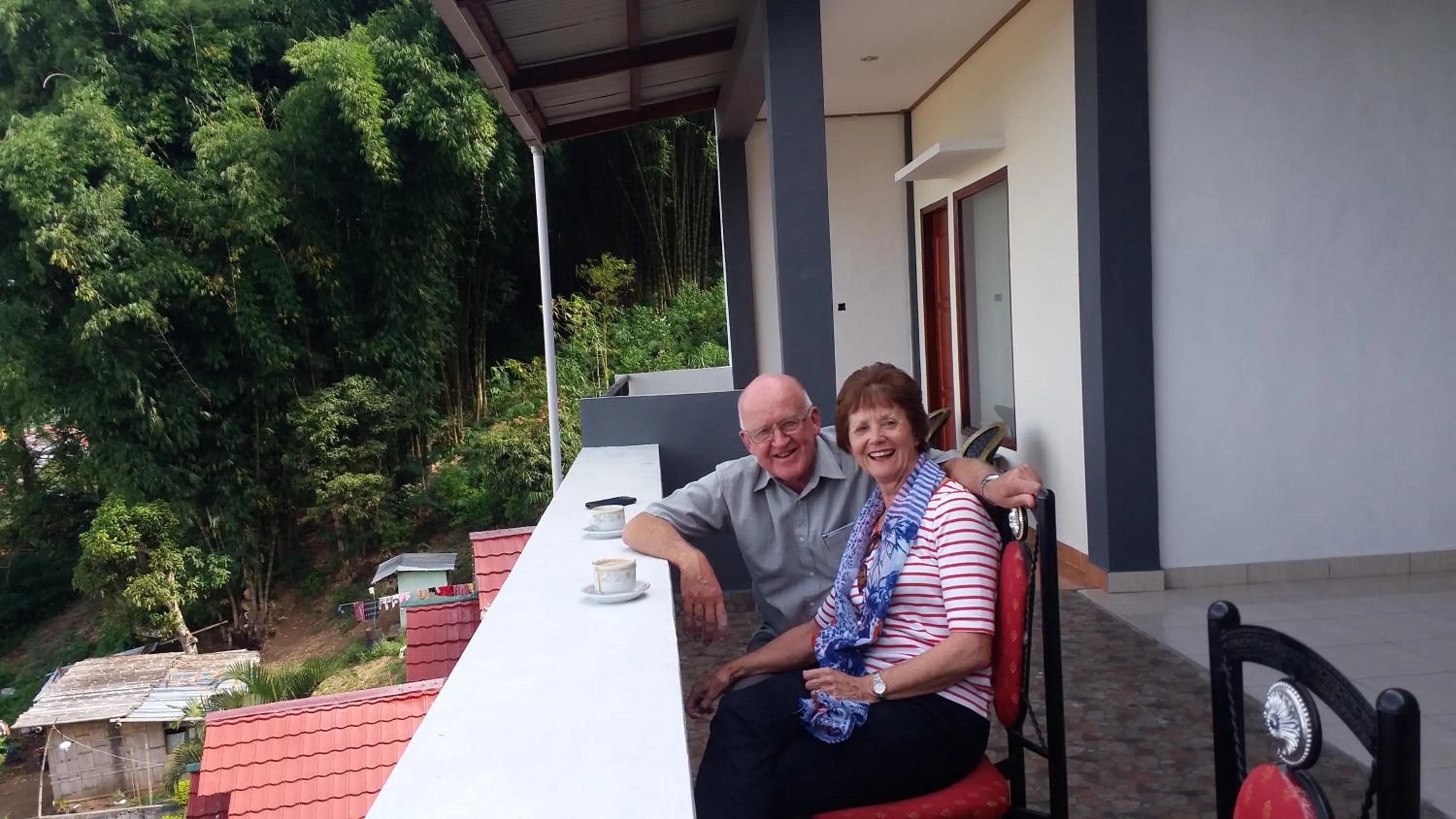 People in Bajawa-Roo Hotel