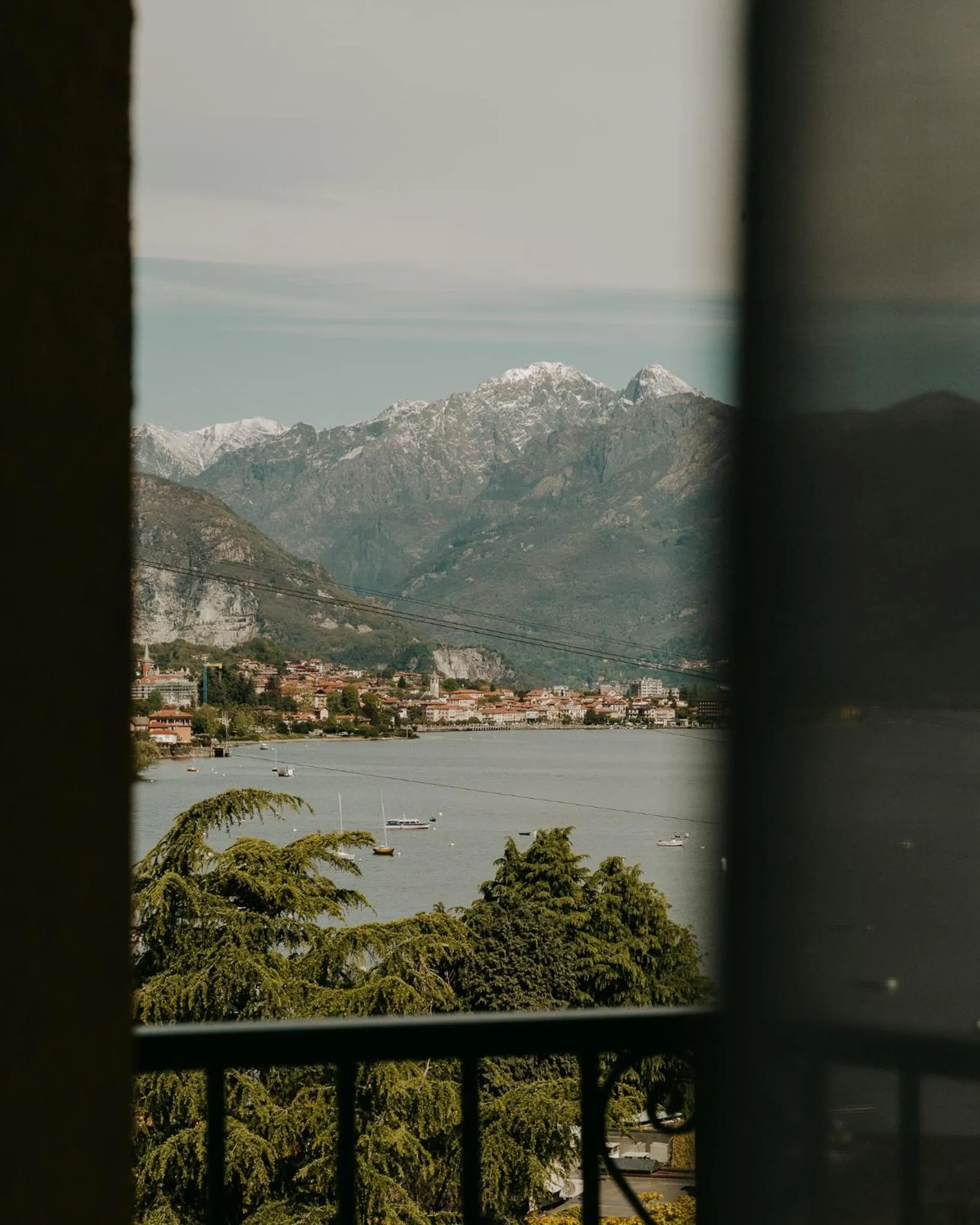 Lake view in Hotel Flora