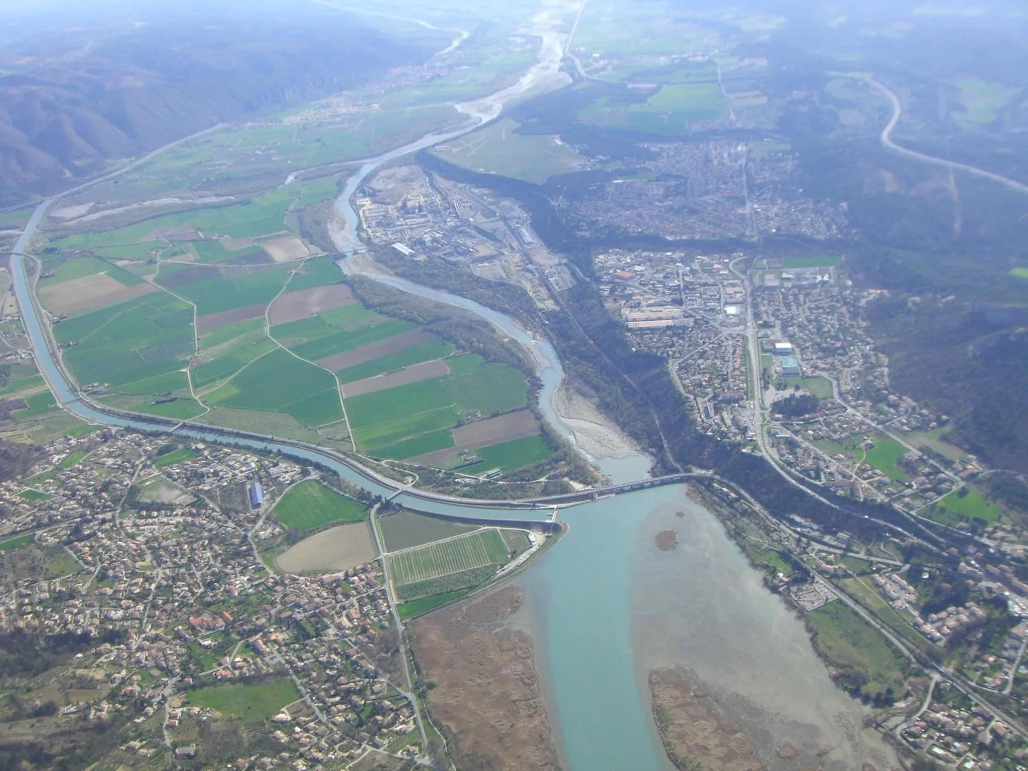 Bird's eye view in Hotel Du Lac