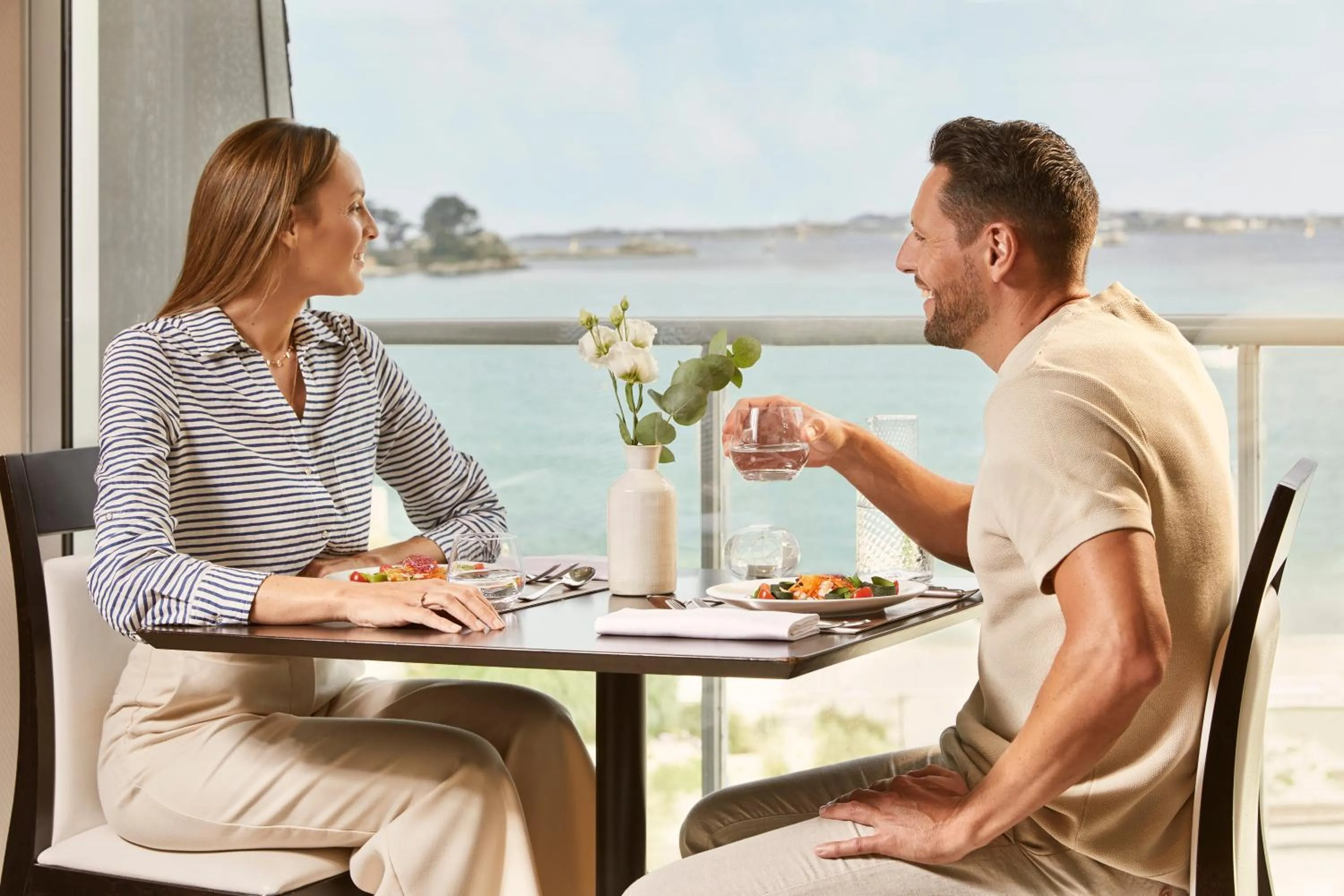 Restaurant/places to eat in Résidences Valdys Thalasso & Spa de Rockroum