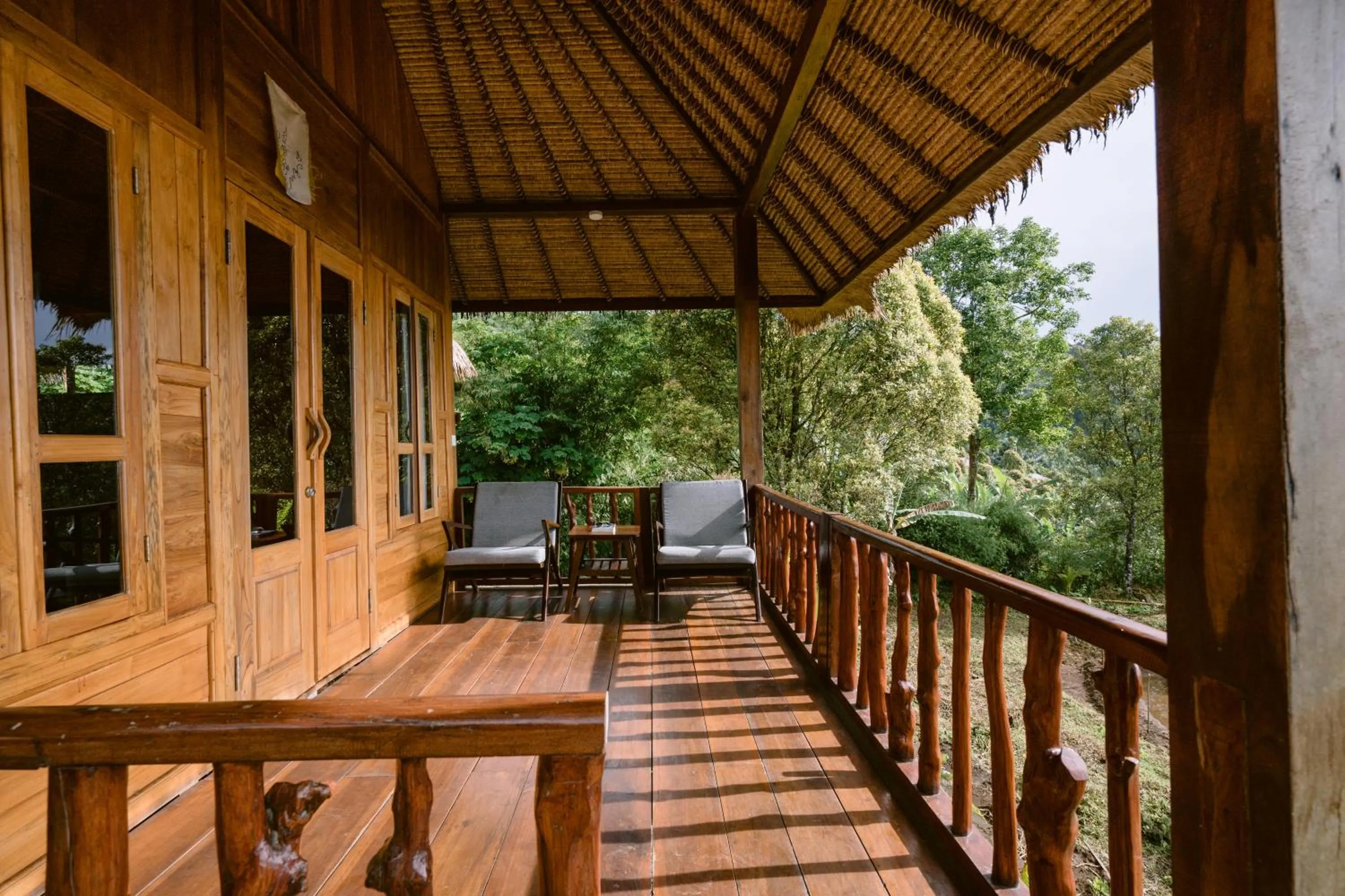 Balcony/Terrace in Munduk Menir Villas