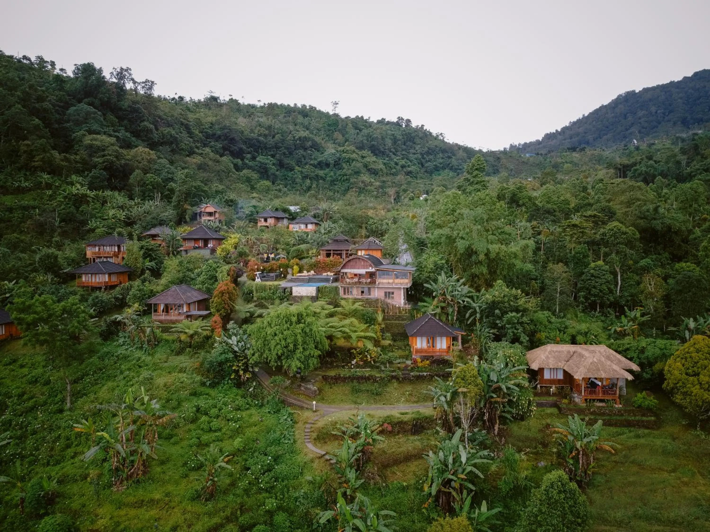 Natural landscape in Munduk Menir Villas