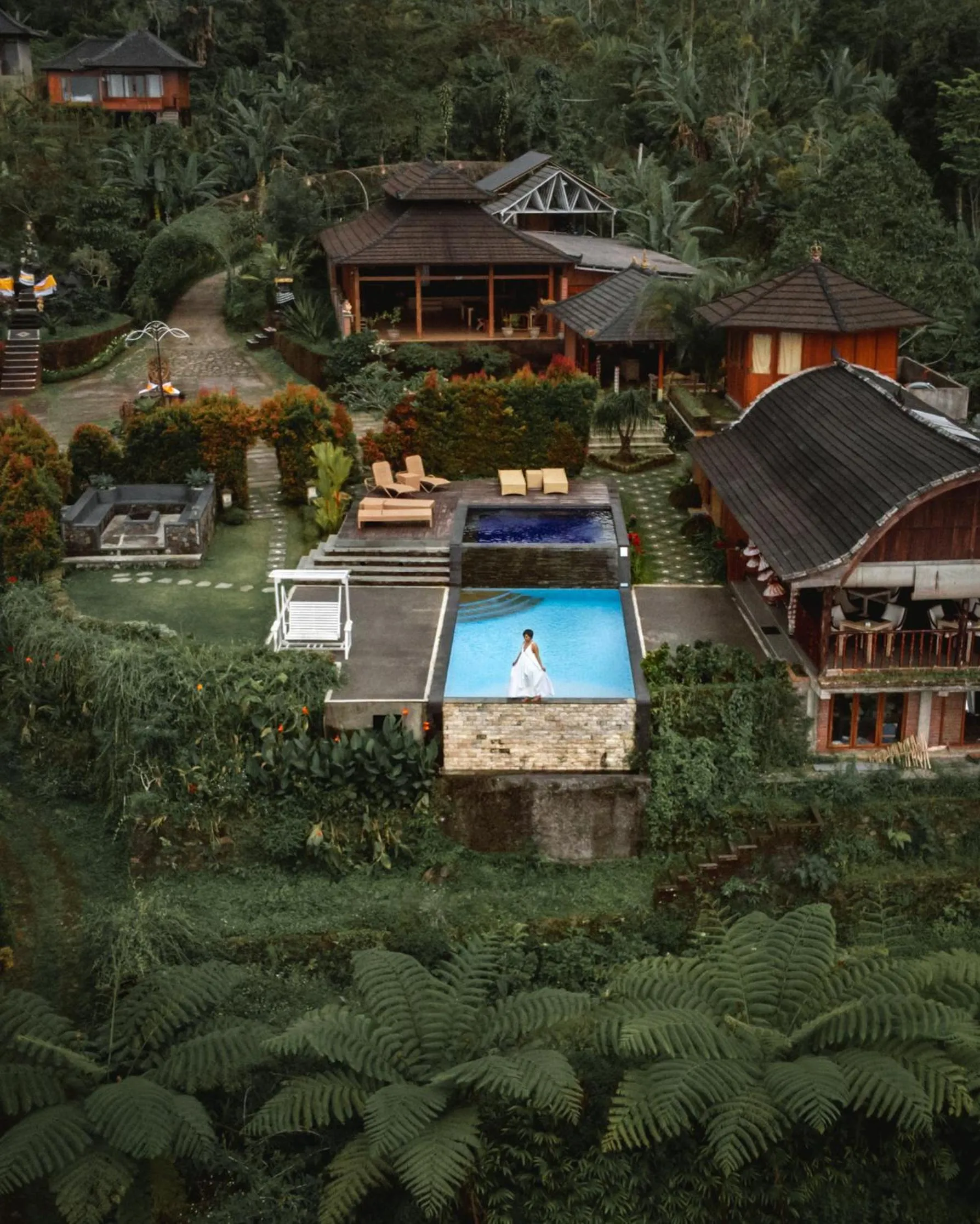 Property building in Munduk Menir Villas