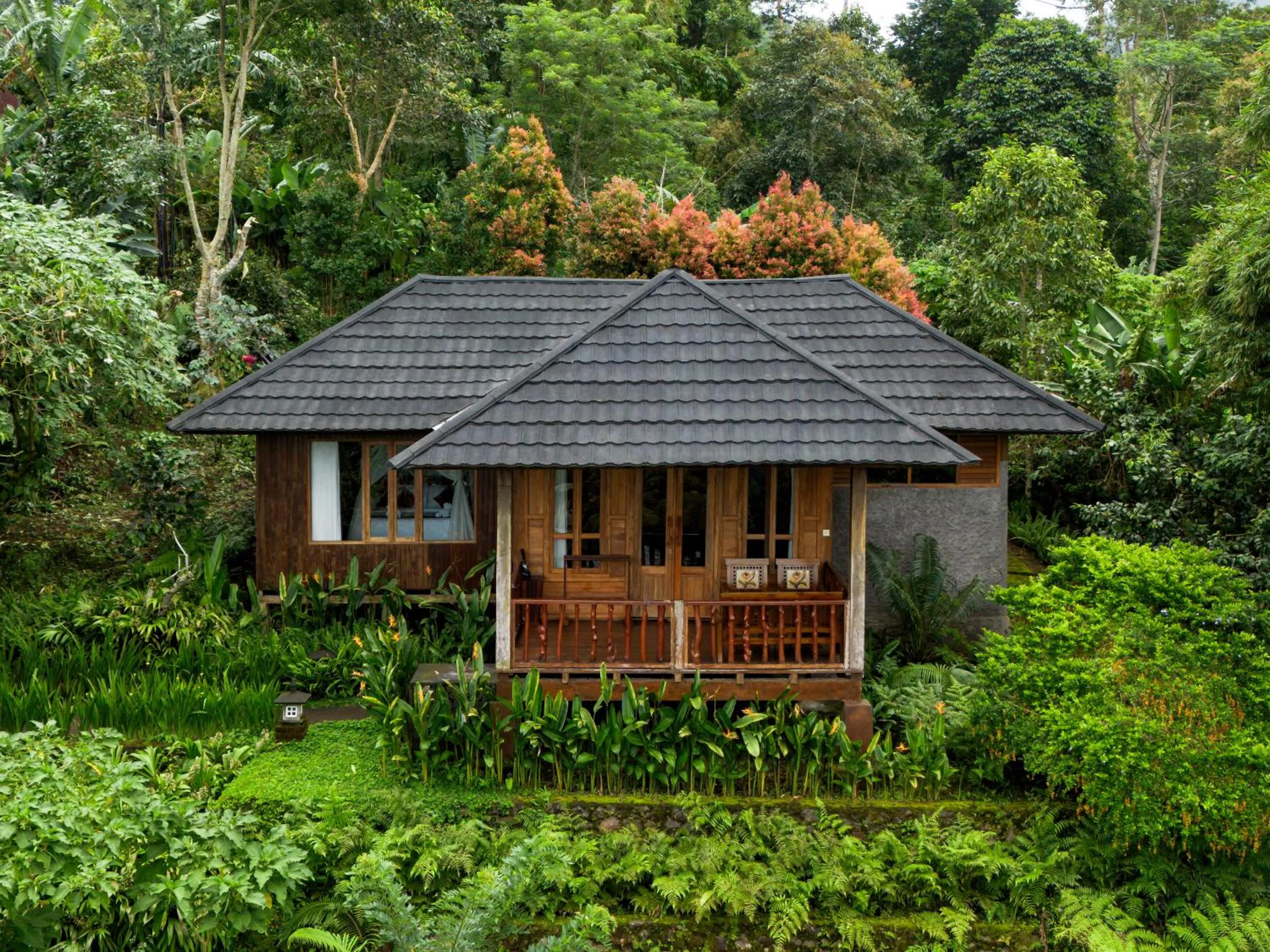 Property building in Munduk Menir Villas