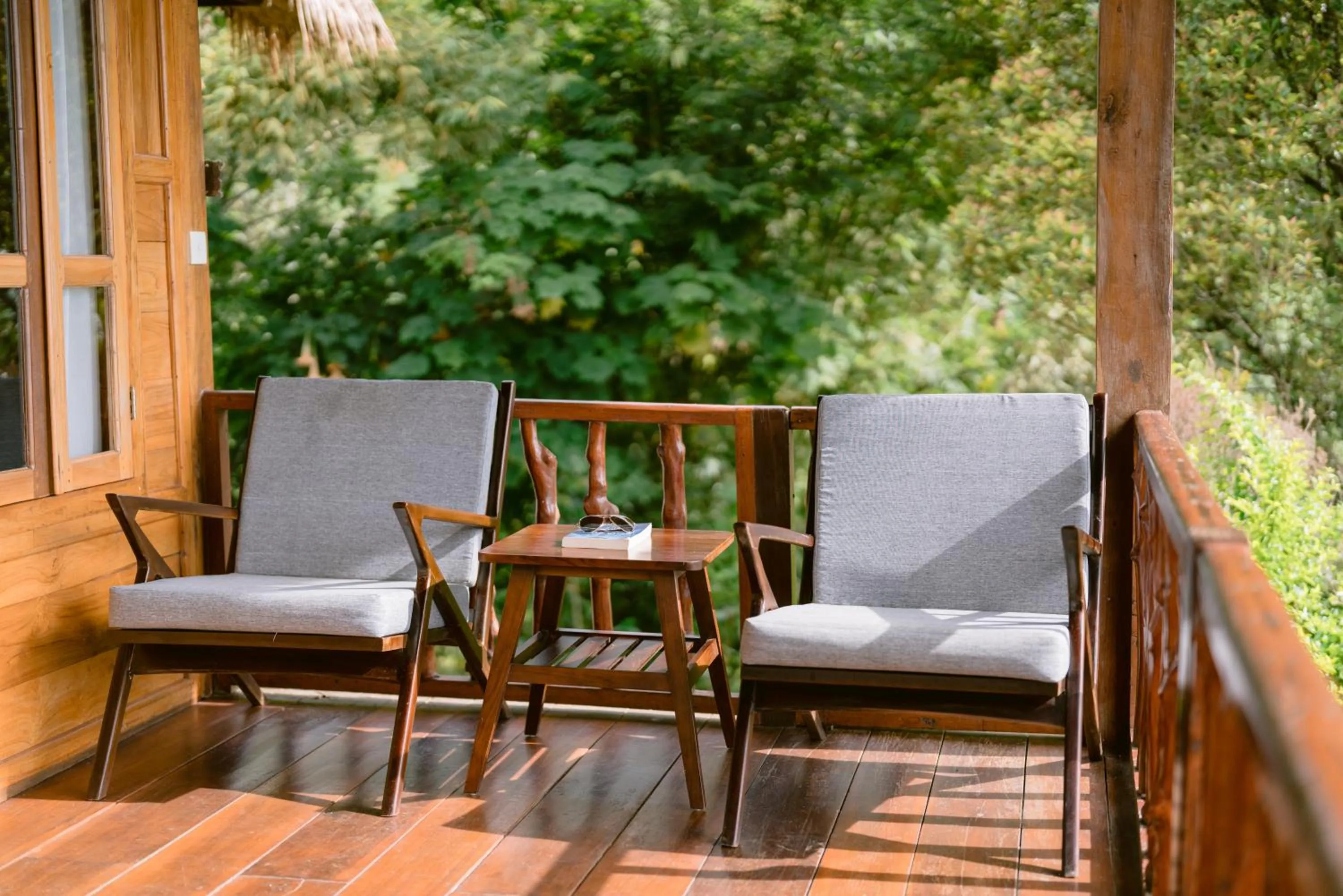 Seating area in Munduk Menir Villas