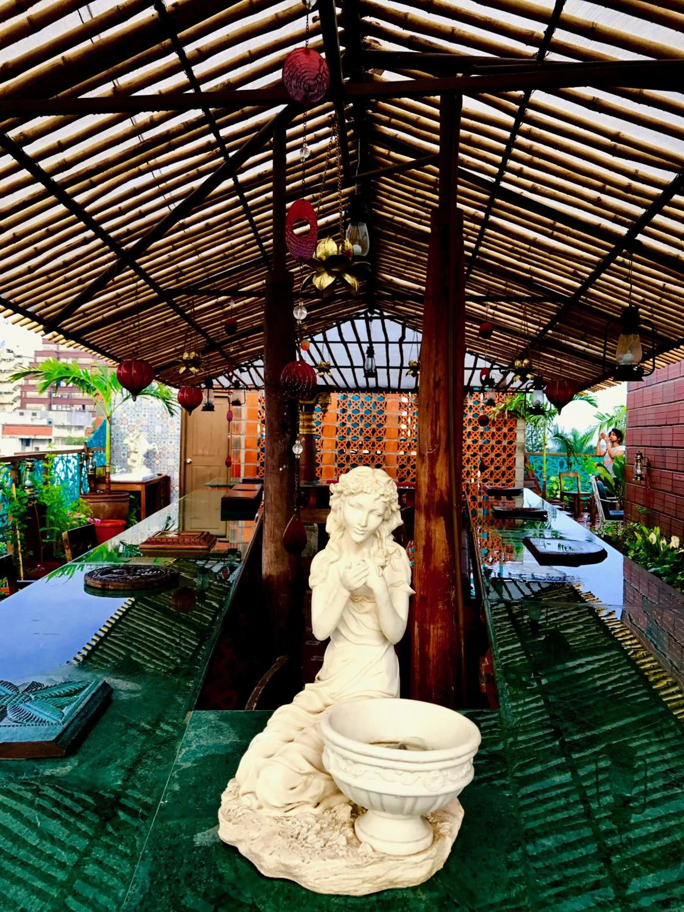 Balcony/Terrace in Golden Lotus Bangalore Boutique Suites