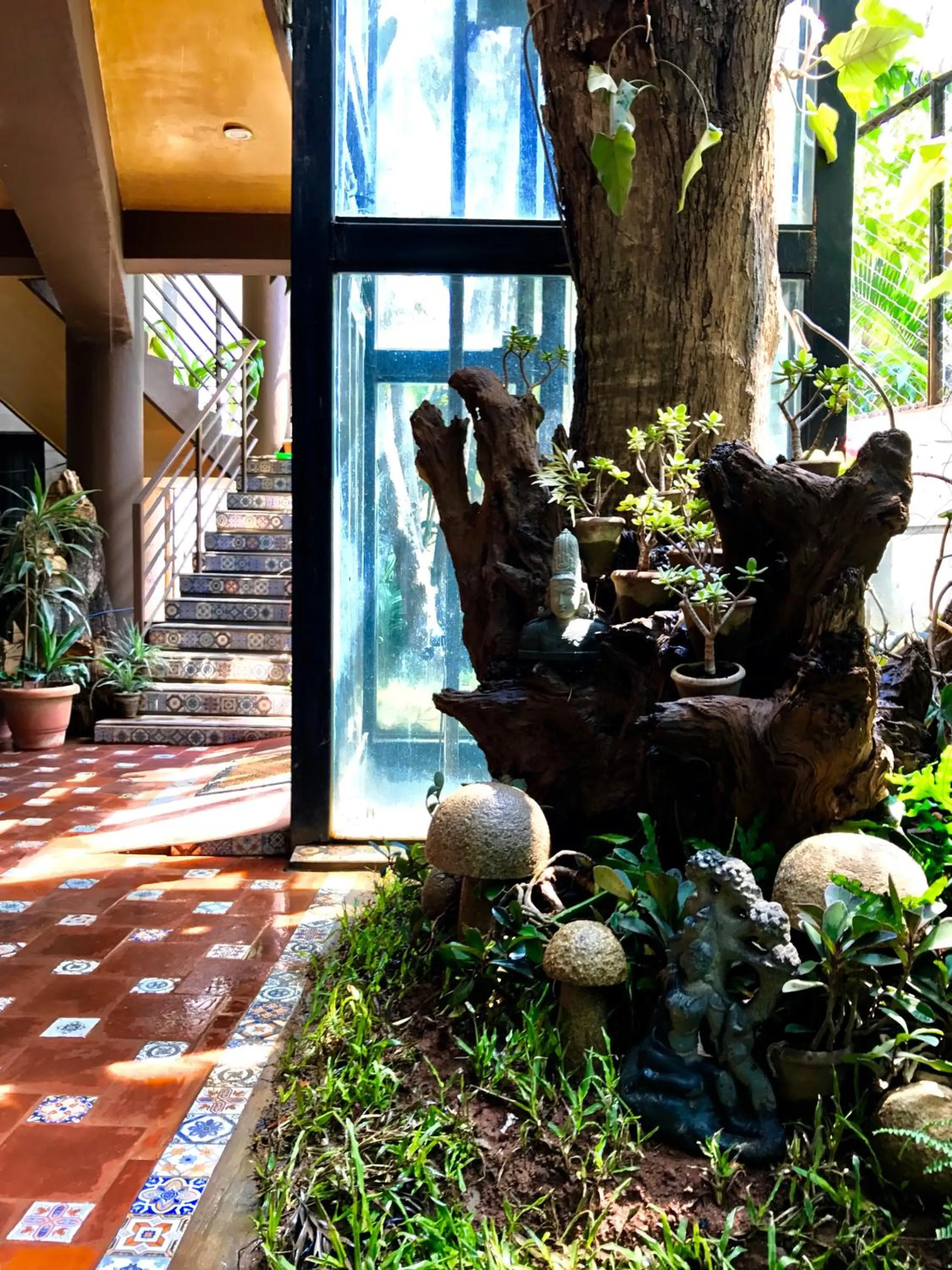 Garden in Golden Lotus Bangalore Boutique Suites