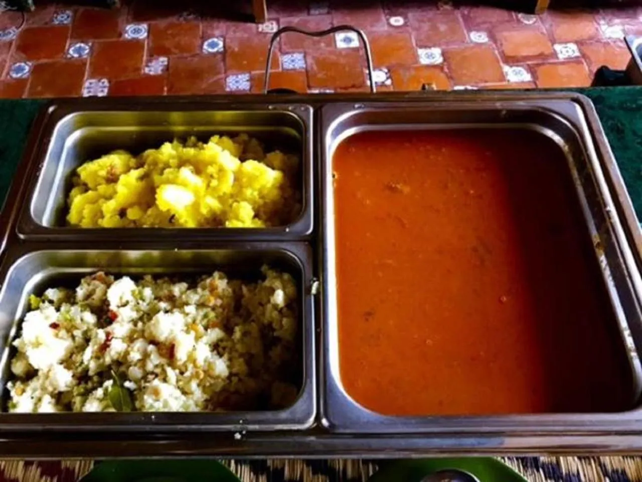 Buffet breakfast in Golden Lotus Bangalore Boutique Suites