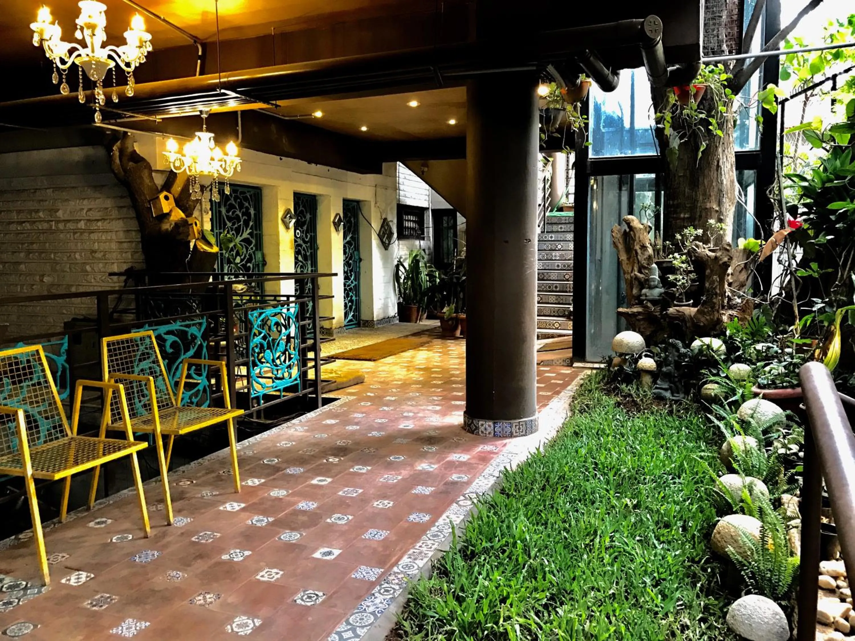 Garden in Golden Lotus Bangalore Boutique Suites