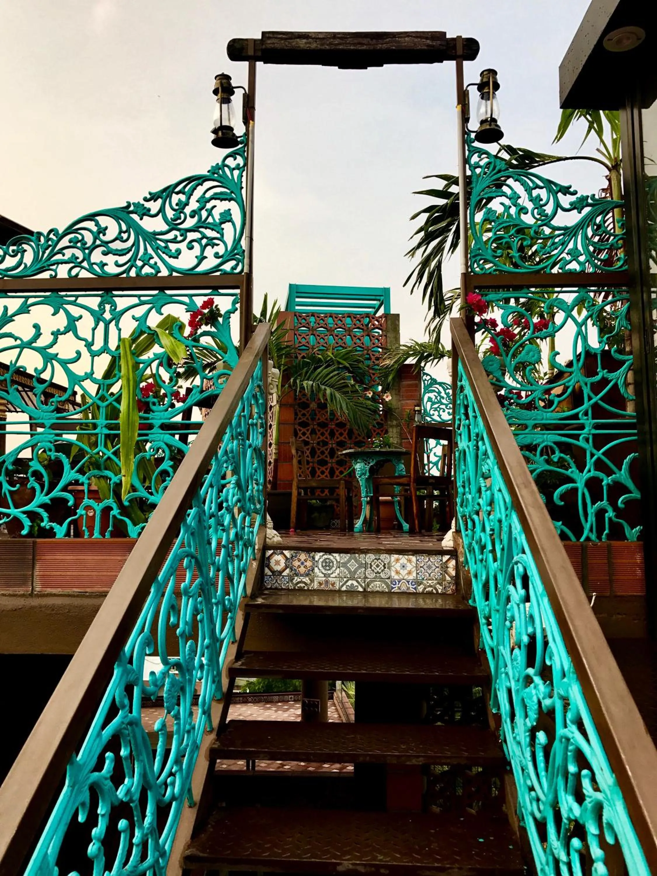 Balcony/Terrace in Golden Lotus Bangalore Boutique Suites