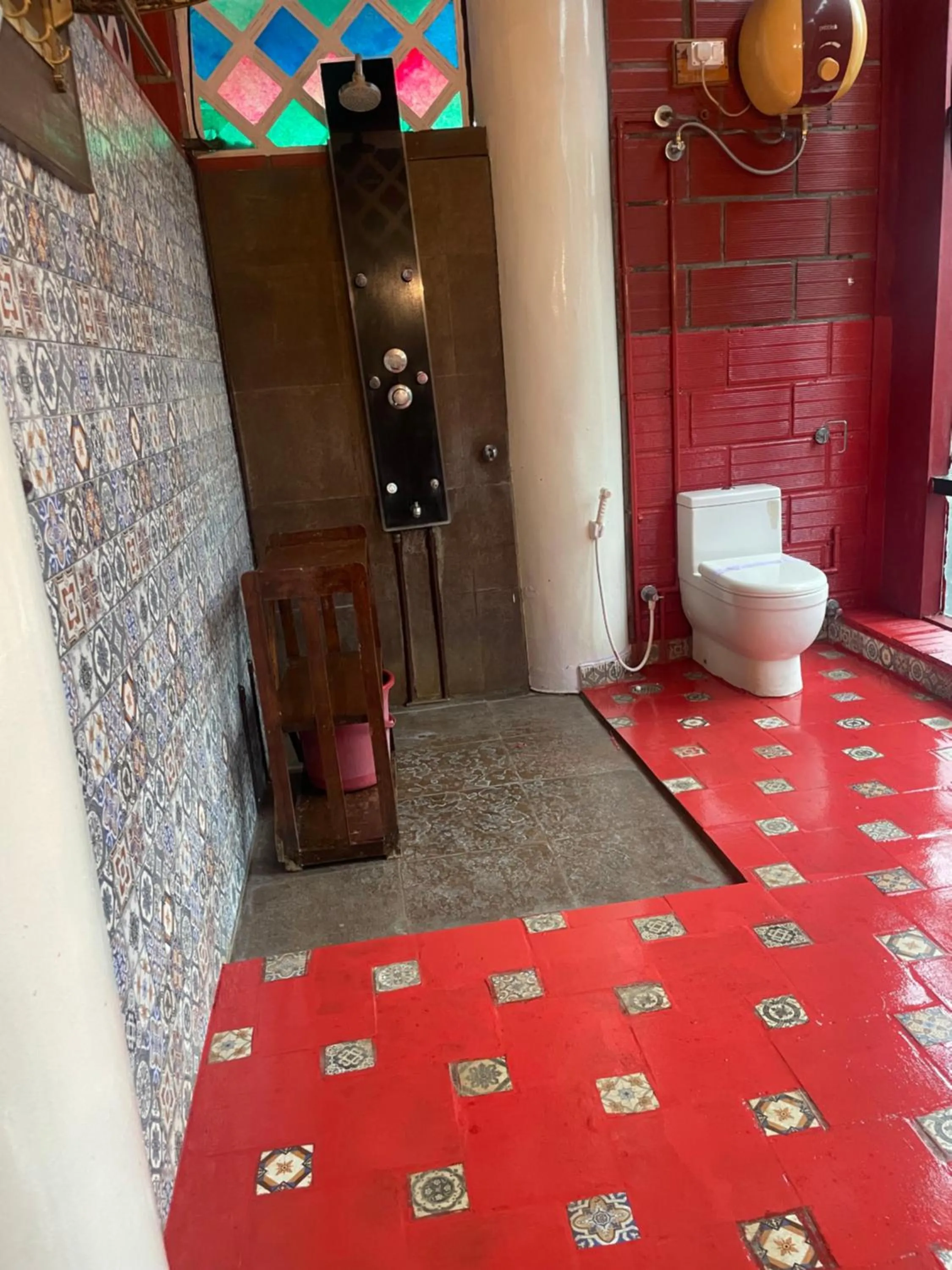 Bathroom in Golden Lotus Bangalore Boutique Suites