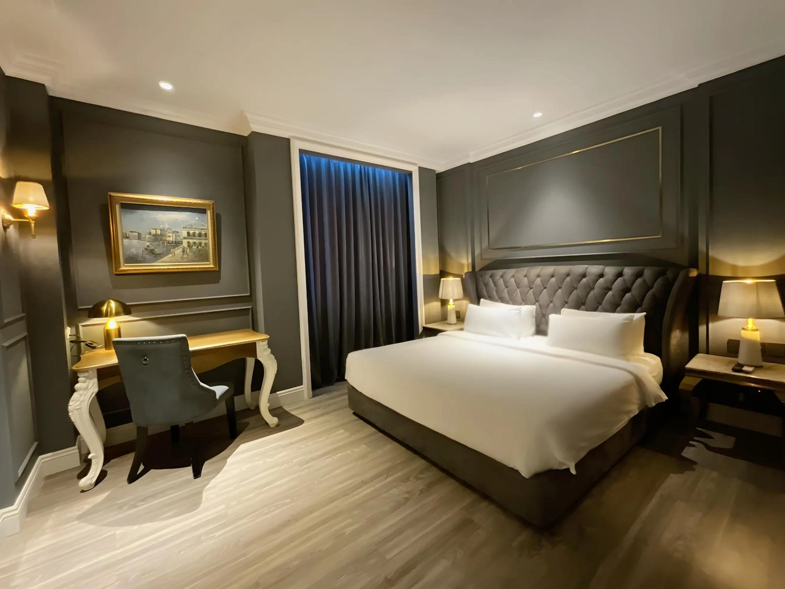 Bed in Grand Eska Hotel & Suites Batam