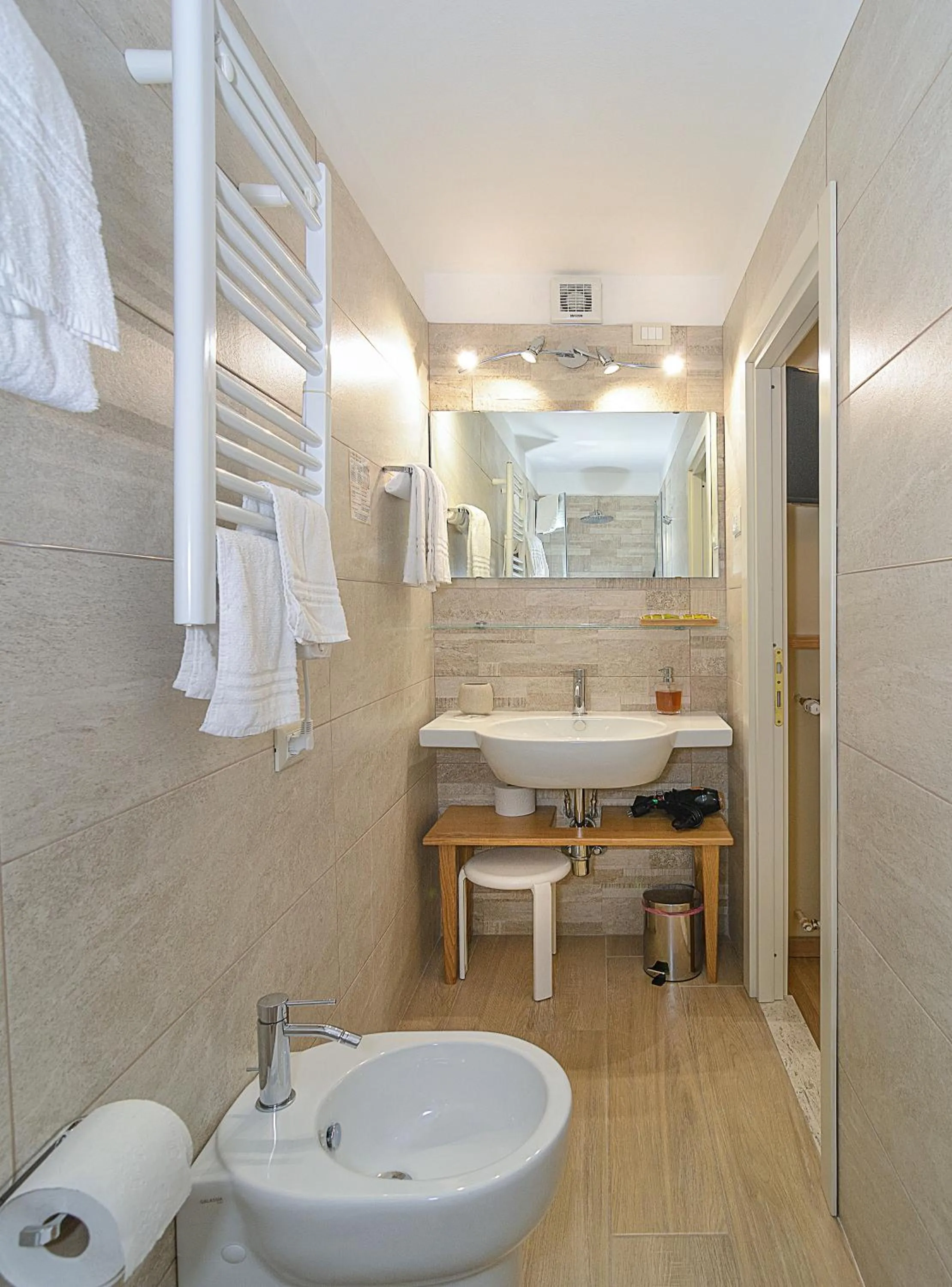 Shower in B&B Da Pio