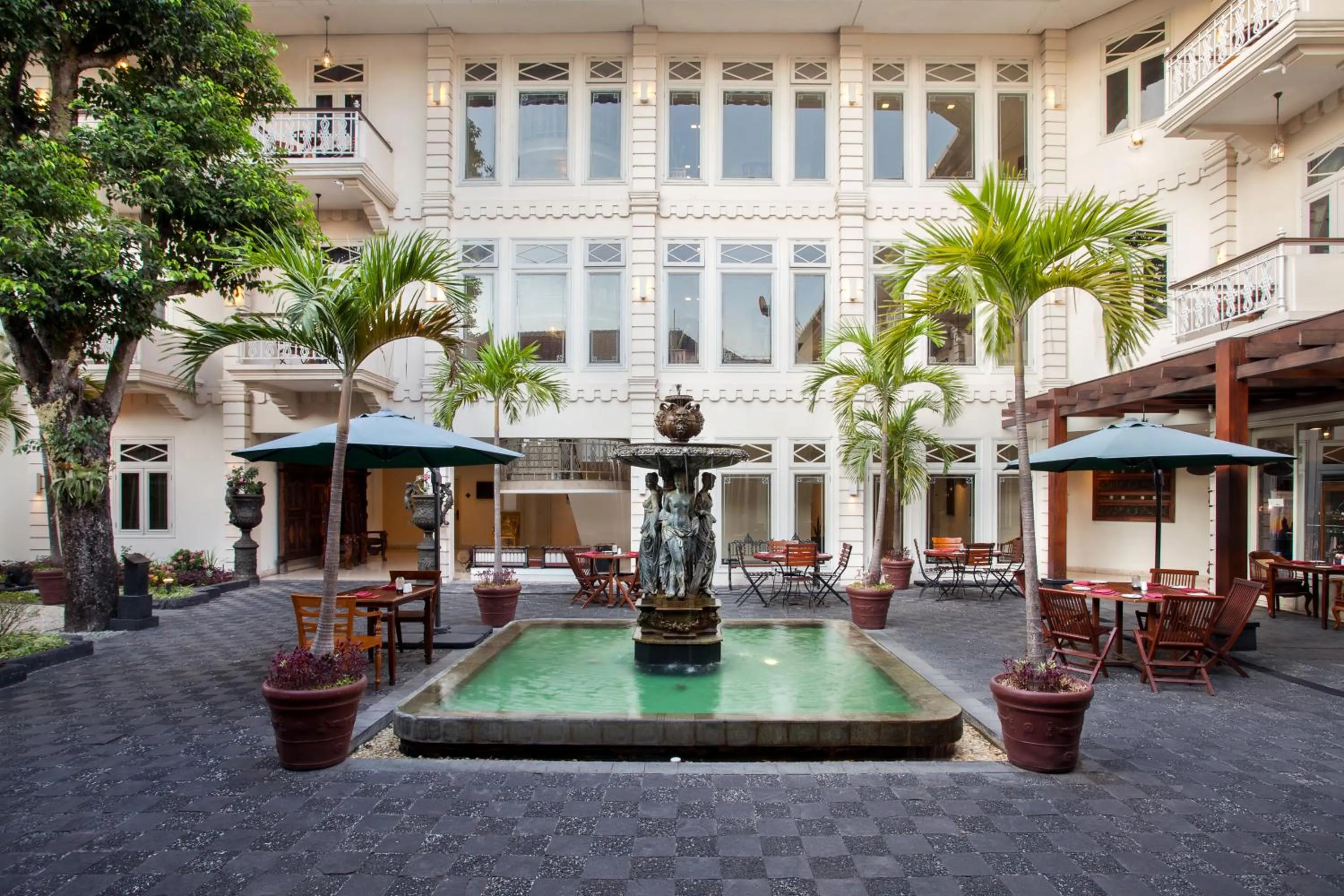 Garden in The Phoenix Hotel Yogyakarta - Handwritten Collection