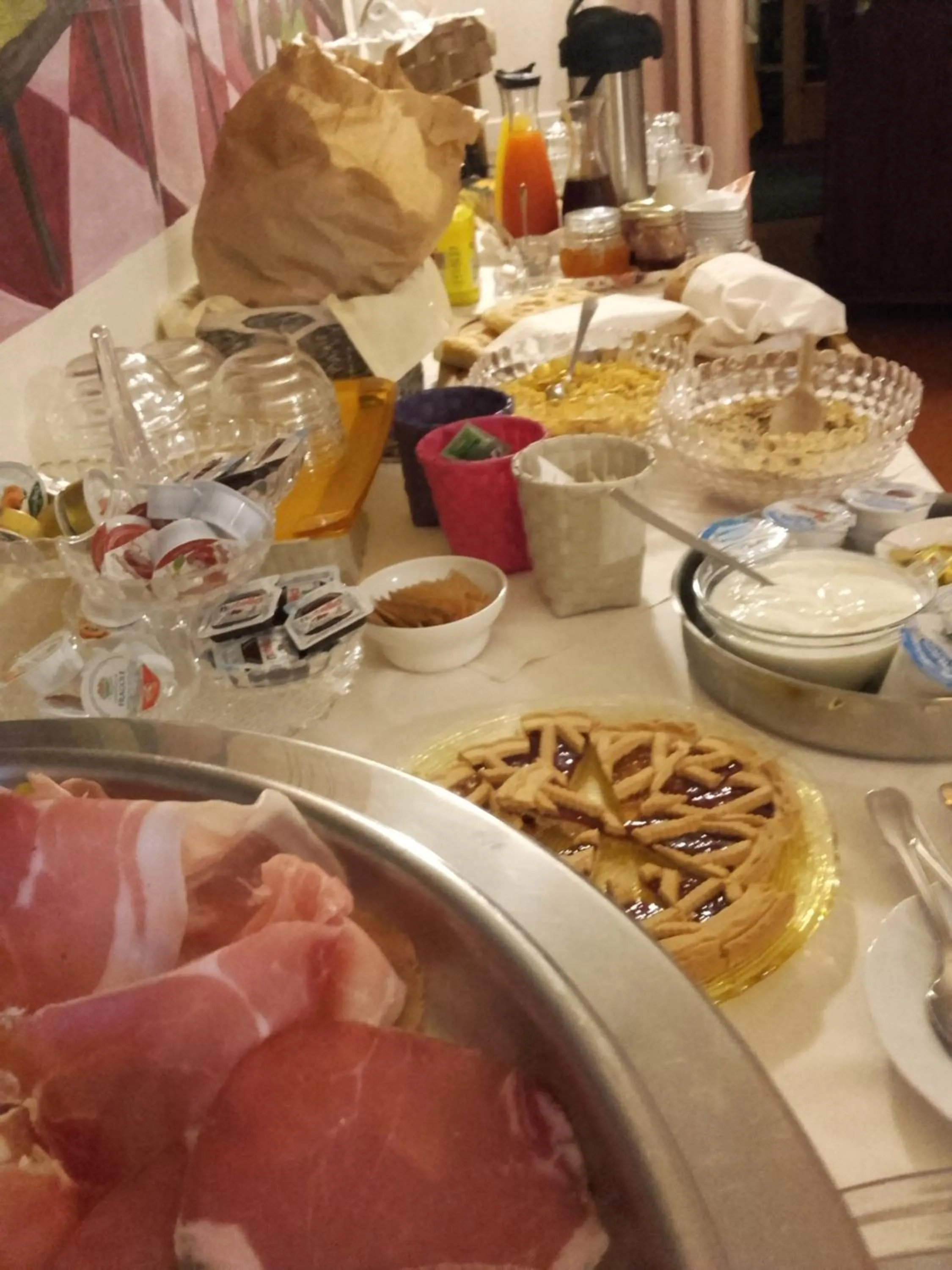 Buffet breakfast in Hotel Molino D'Era