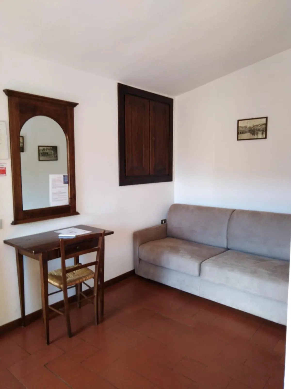 Living room in Albergo Giovanni Da Verrazzano
