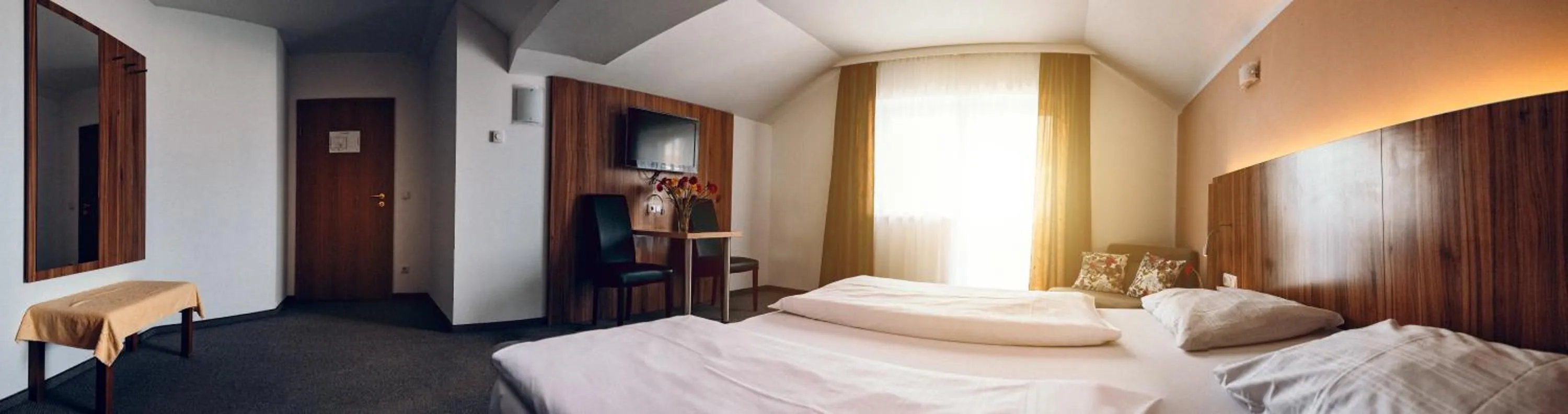 Bed in Pension Baumgartner-Berghof