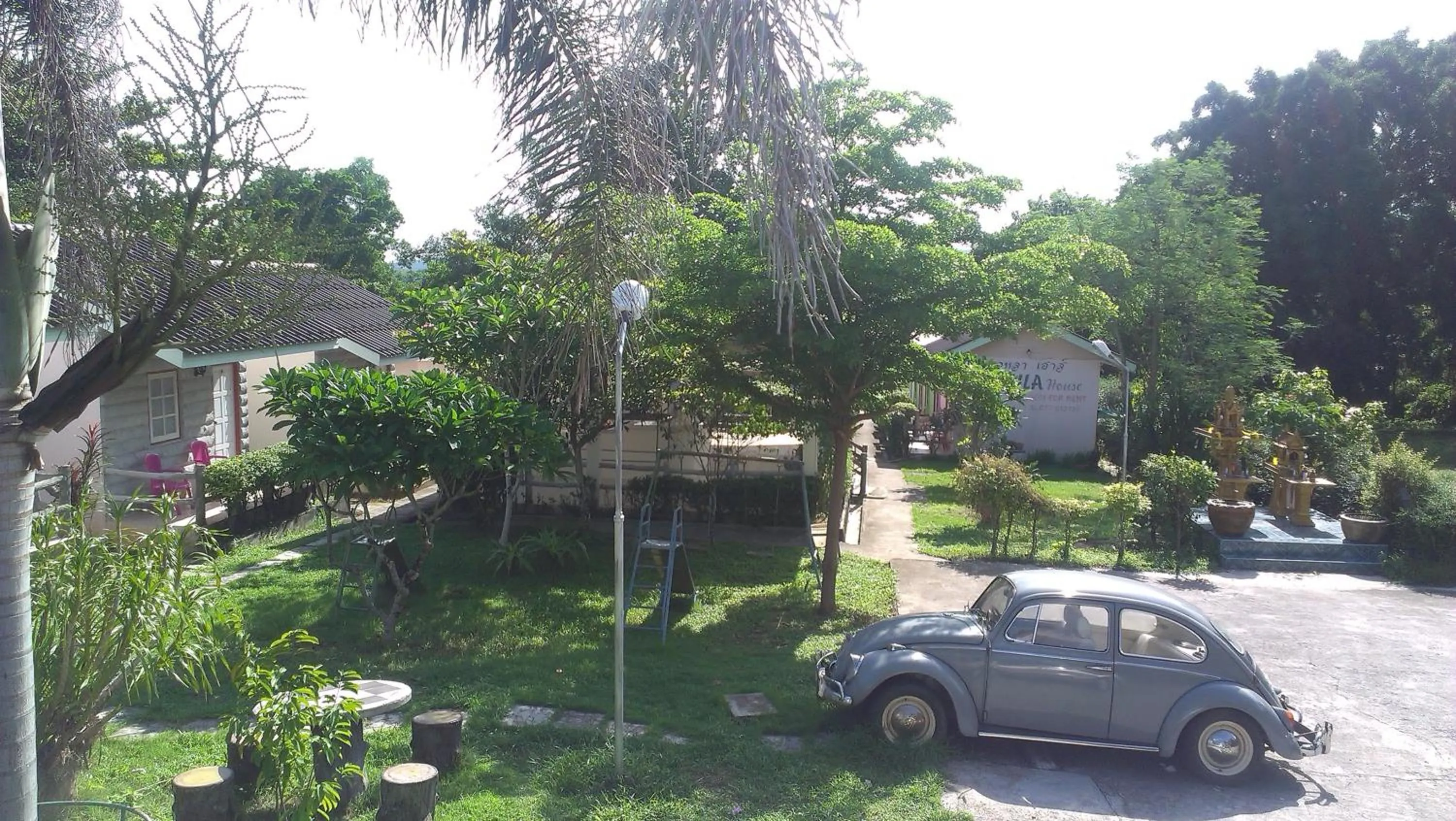 Garden in Dahla House Ranong