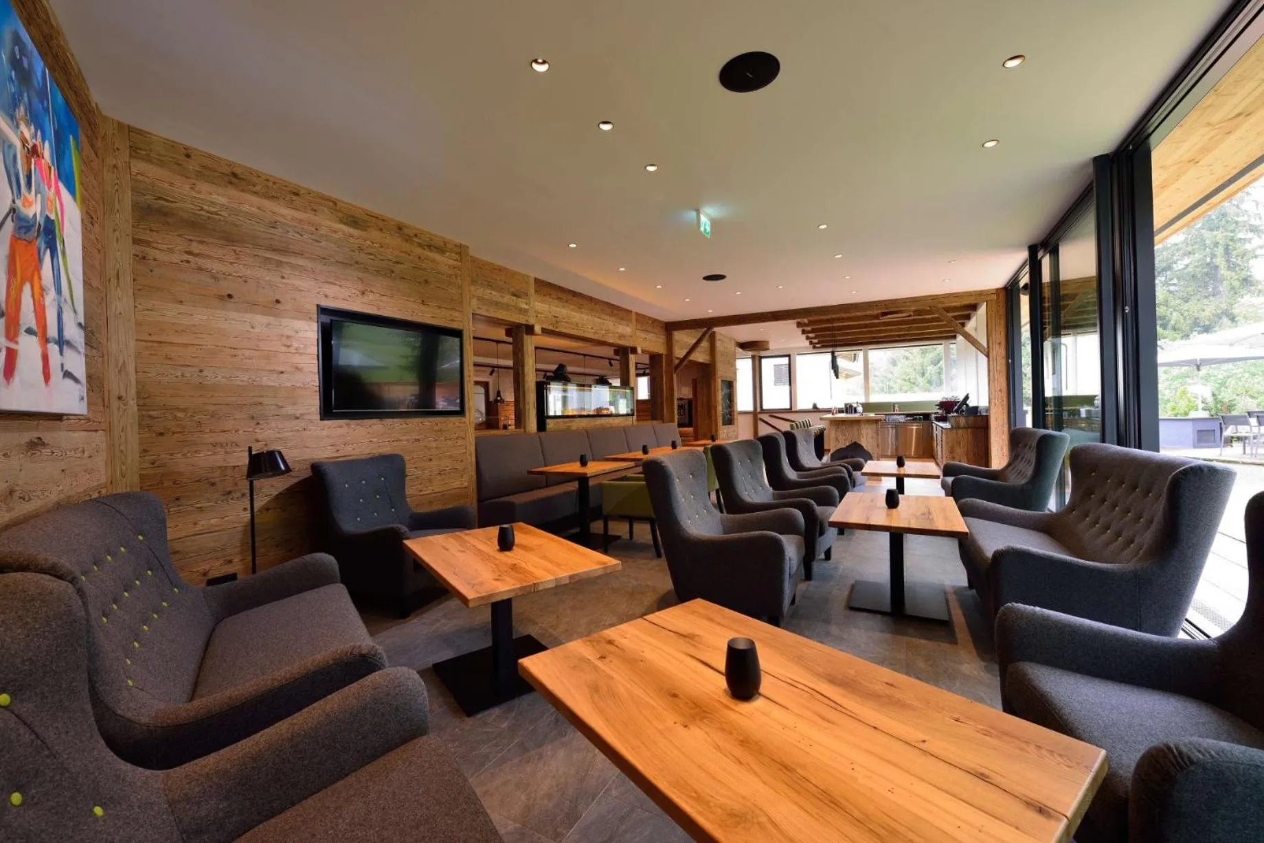 Lounge or bar in Die Waldruhe