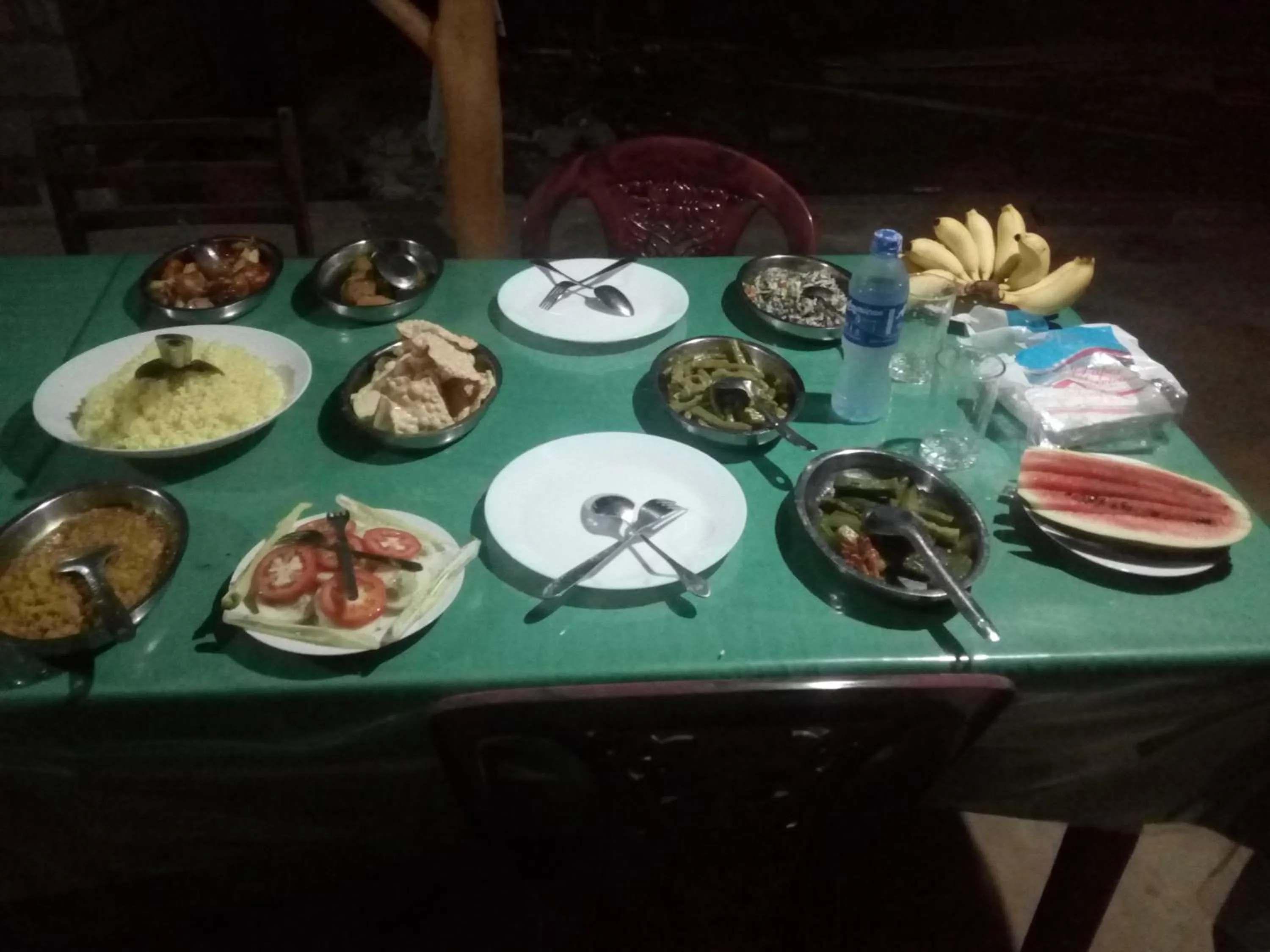 Dinner in Wilpattu Holiday Home