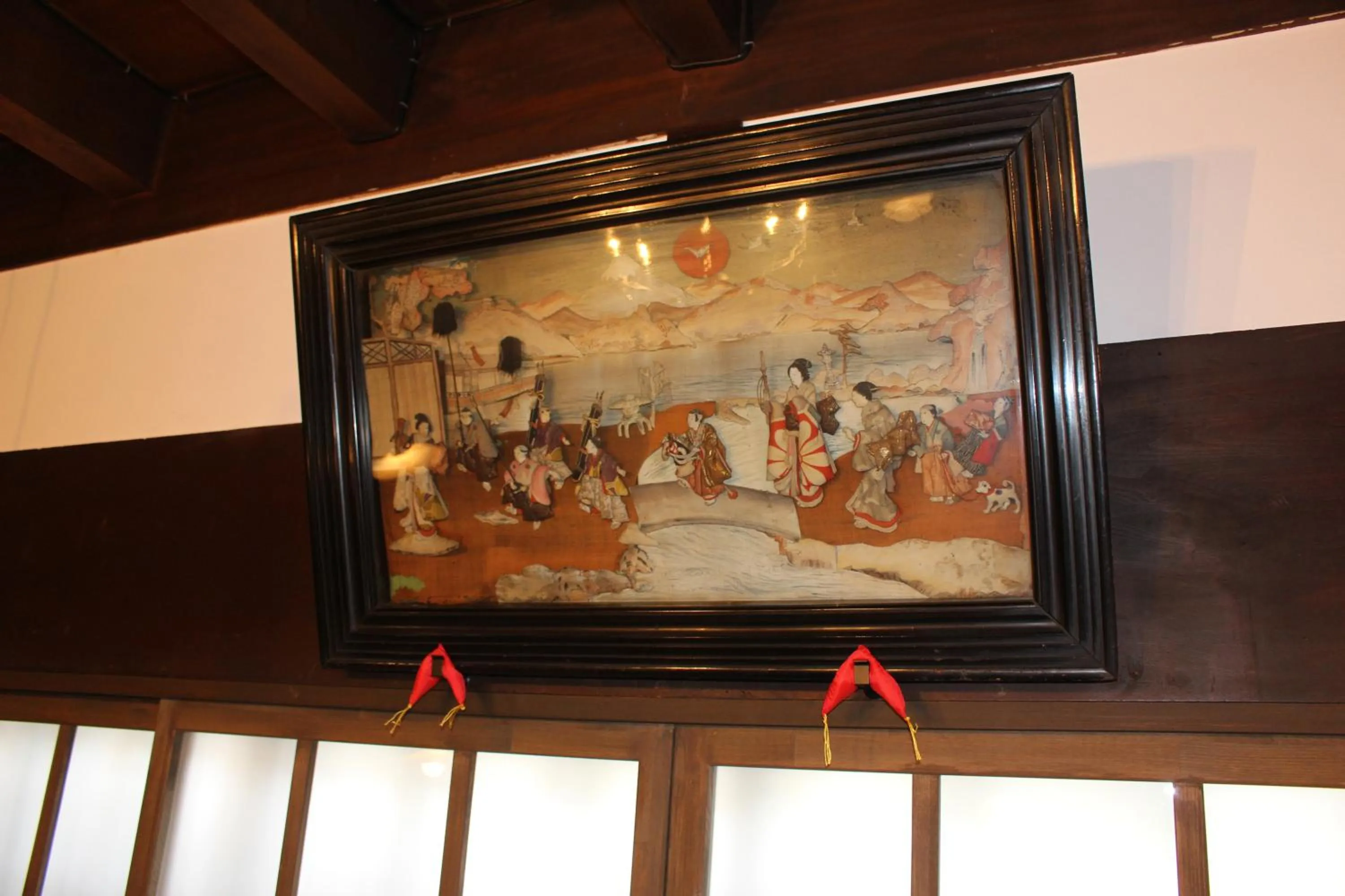 Decorative detail in Hakodate Classic Hotels