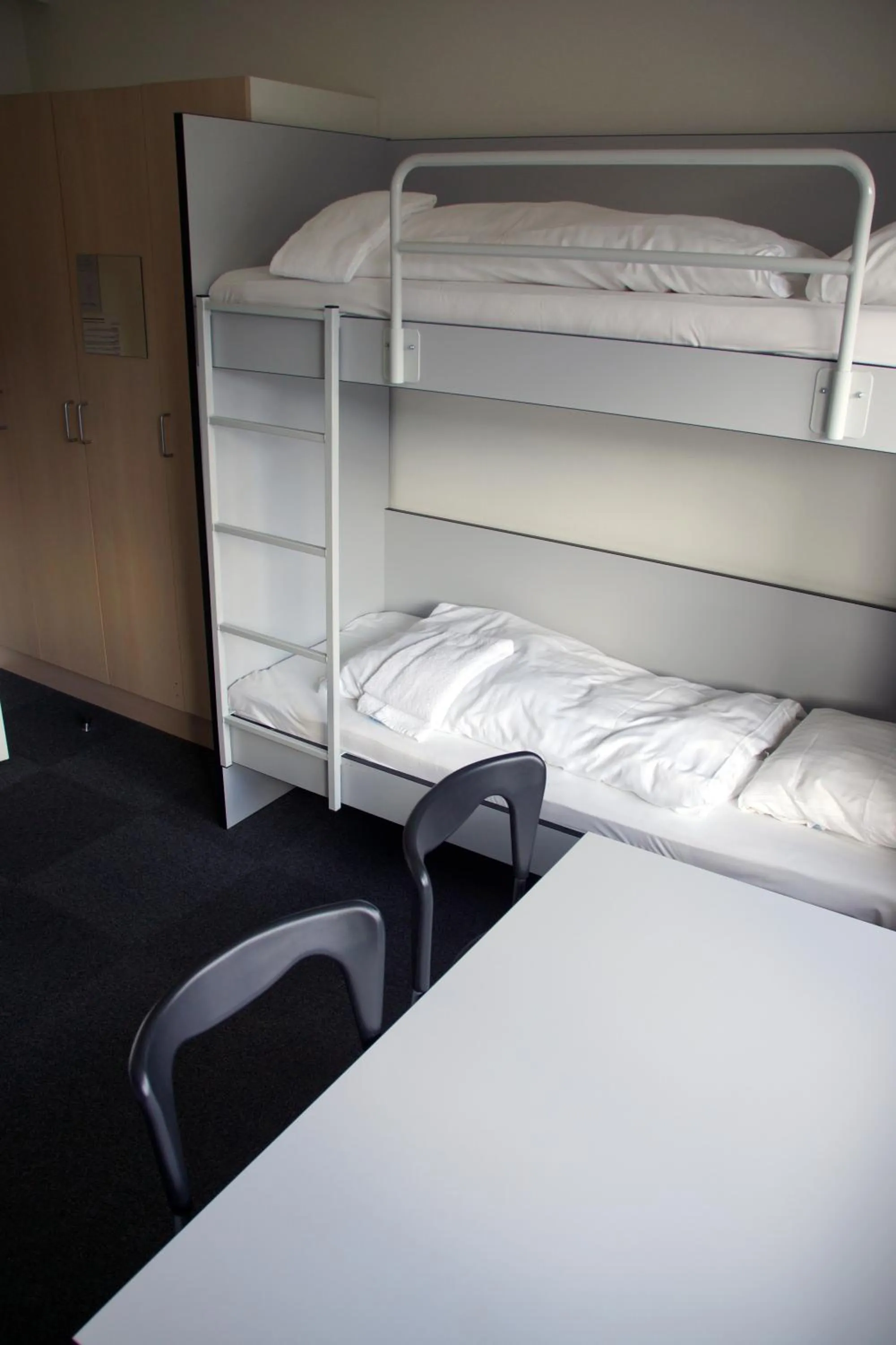 bunk bed, Bed in Motel Skive