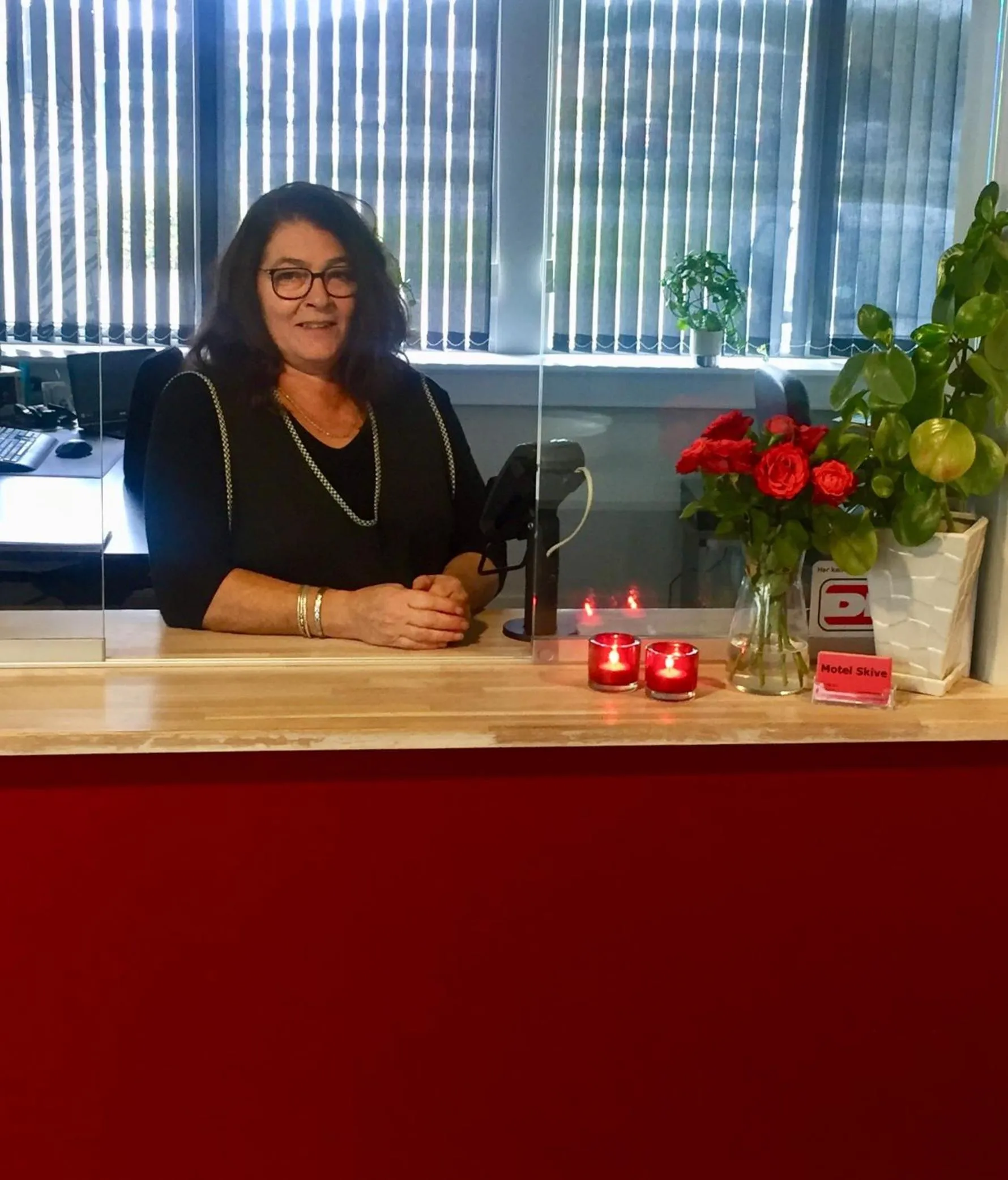 Lobby or reception in Motel Skive