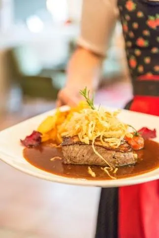 Food close-up in Gasthof Chiemseefischer