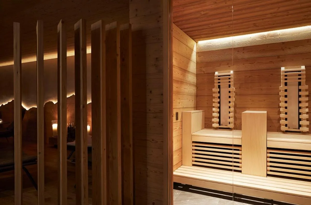 Sauna in Hotel Alpenland