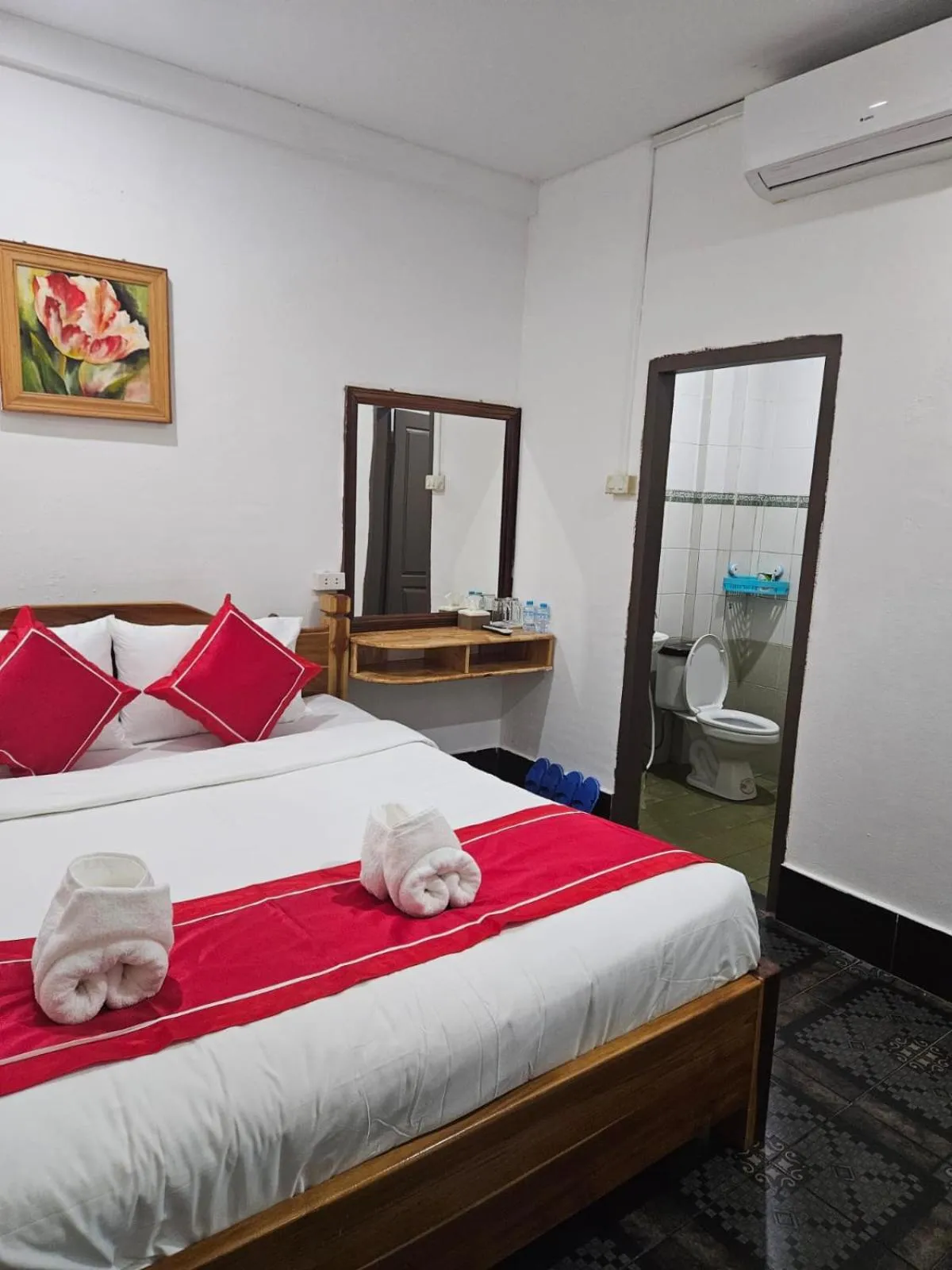 Bed in Chitlatda Bila House