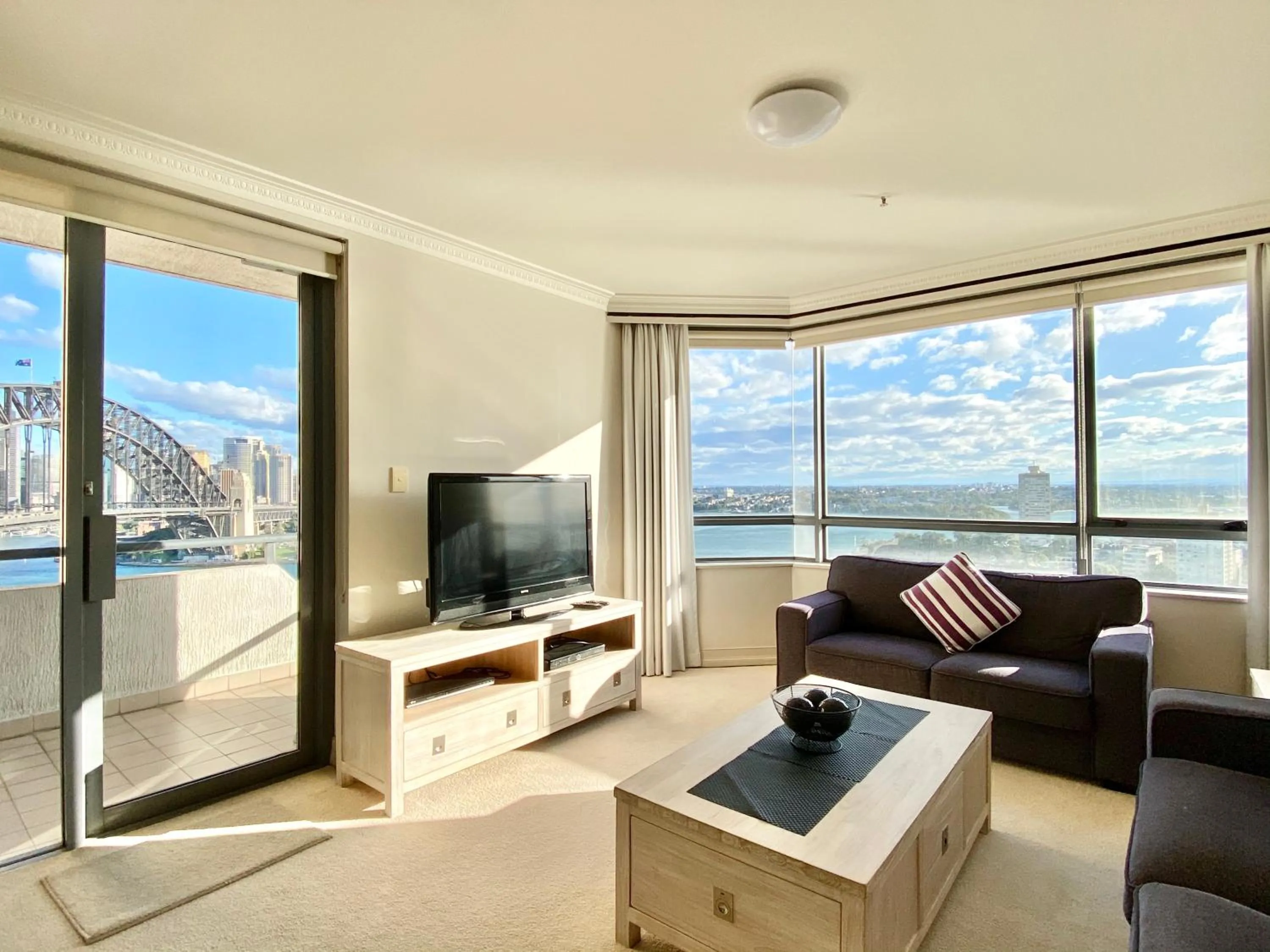 Living room in Milson Serviced Apartments