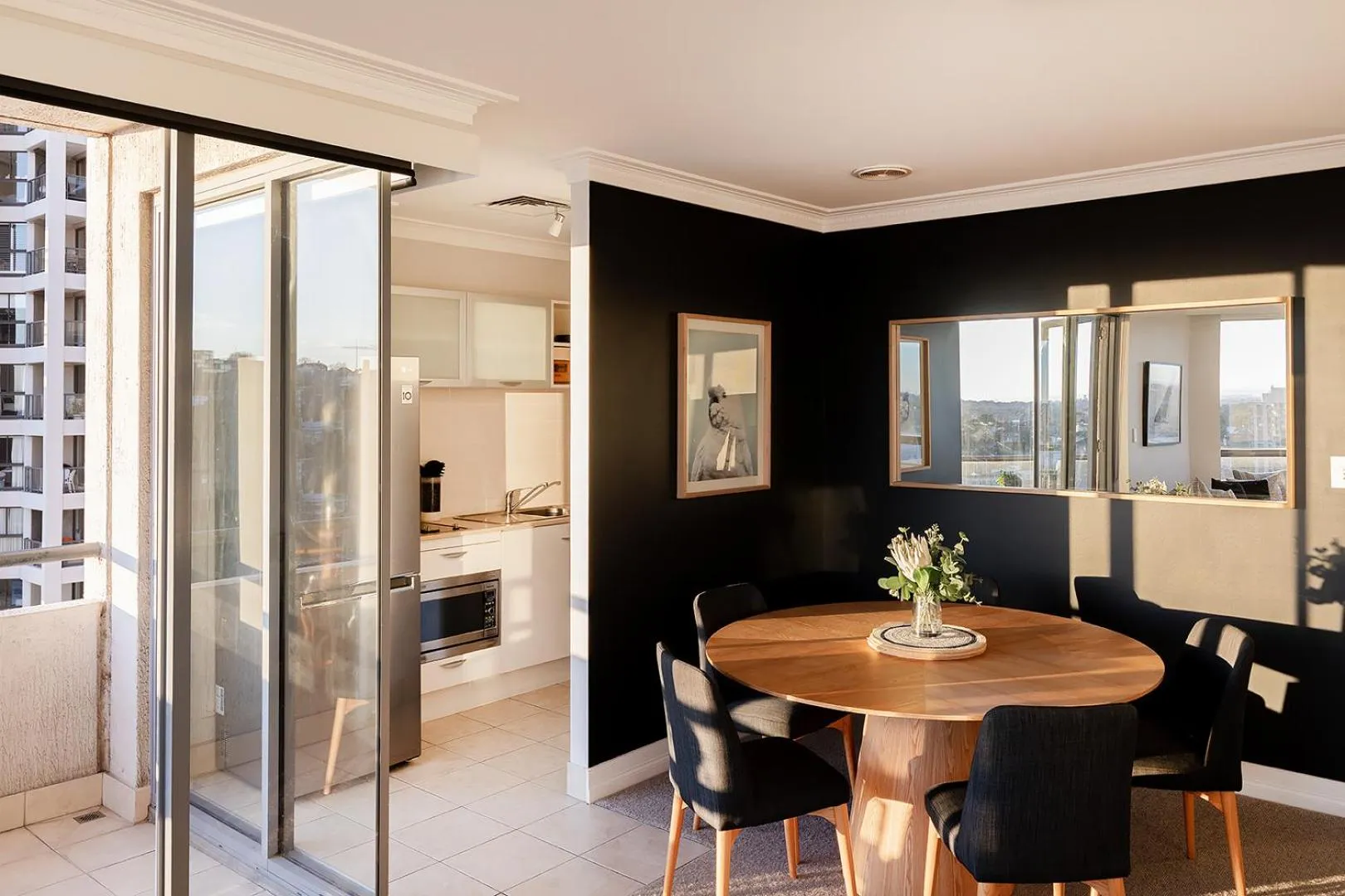 Living room in Milson Serviced Apartments