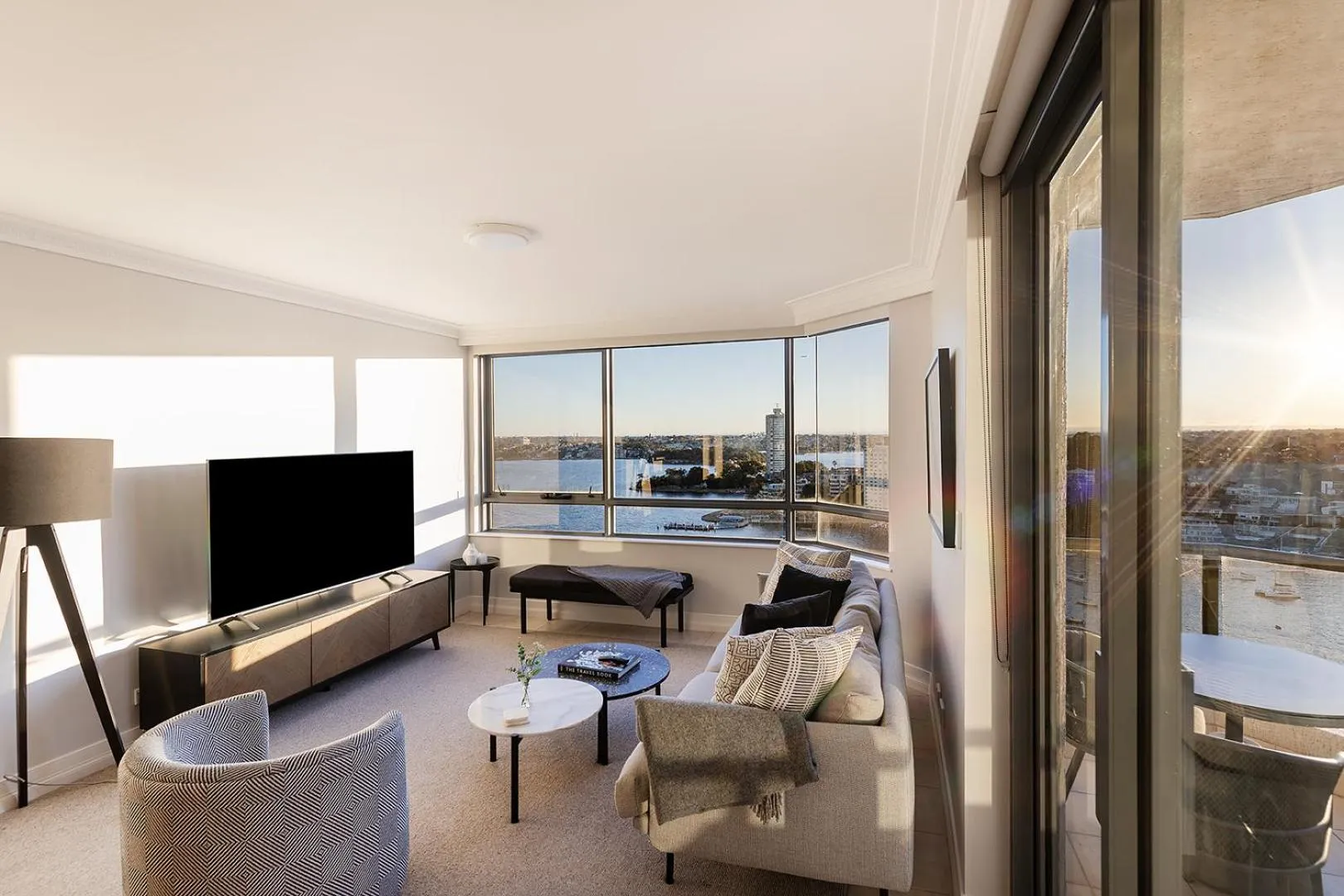 Living room in Milson Serviced Apartments