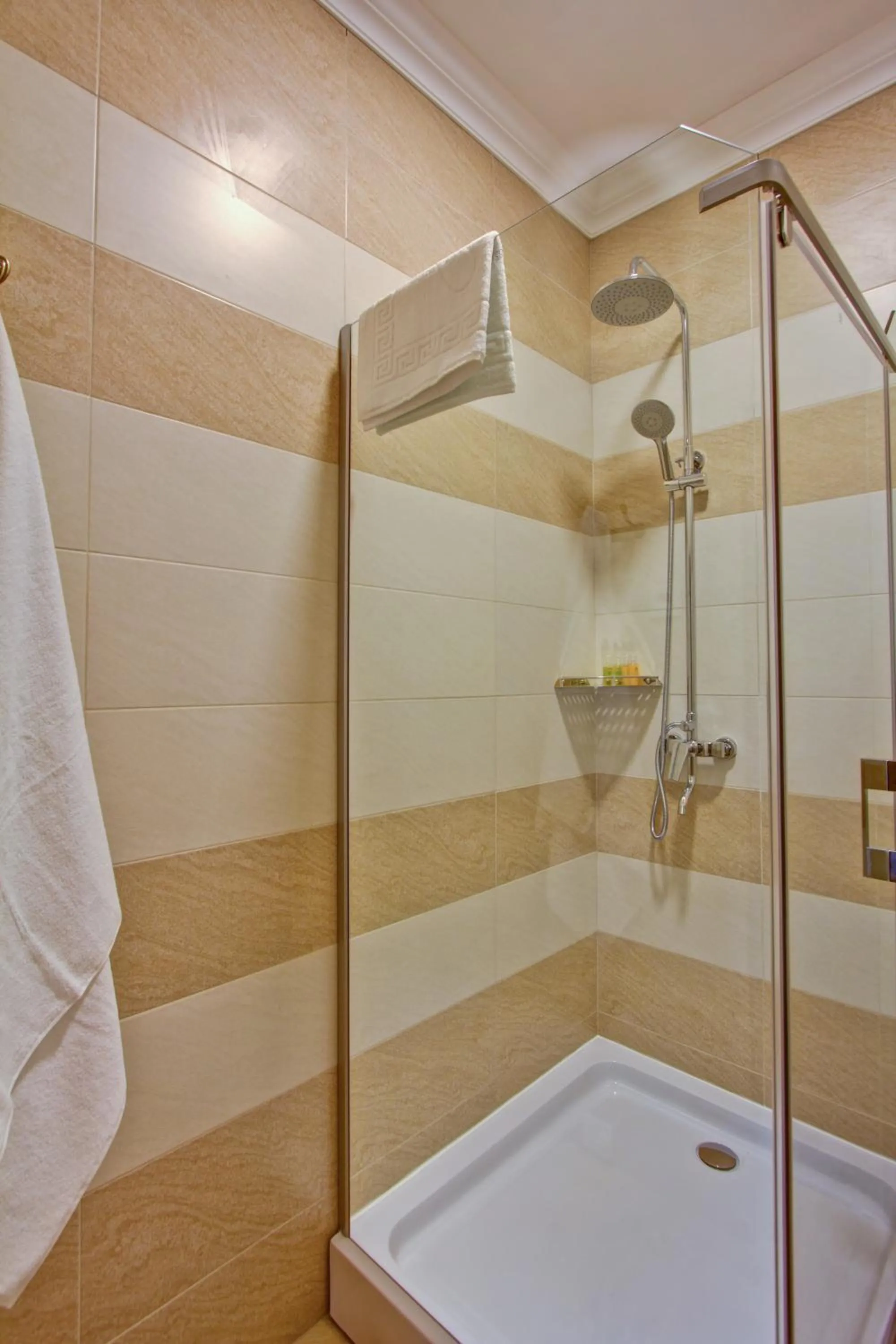 Shower in Karagat Hotel