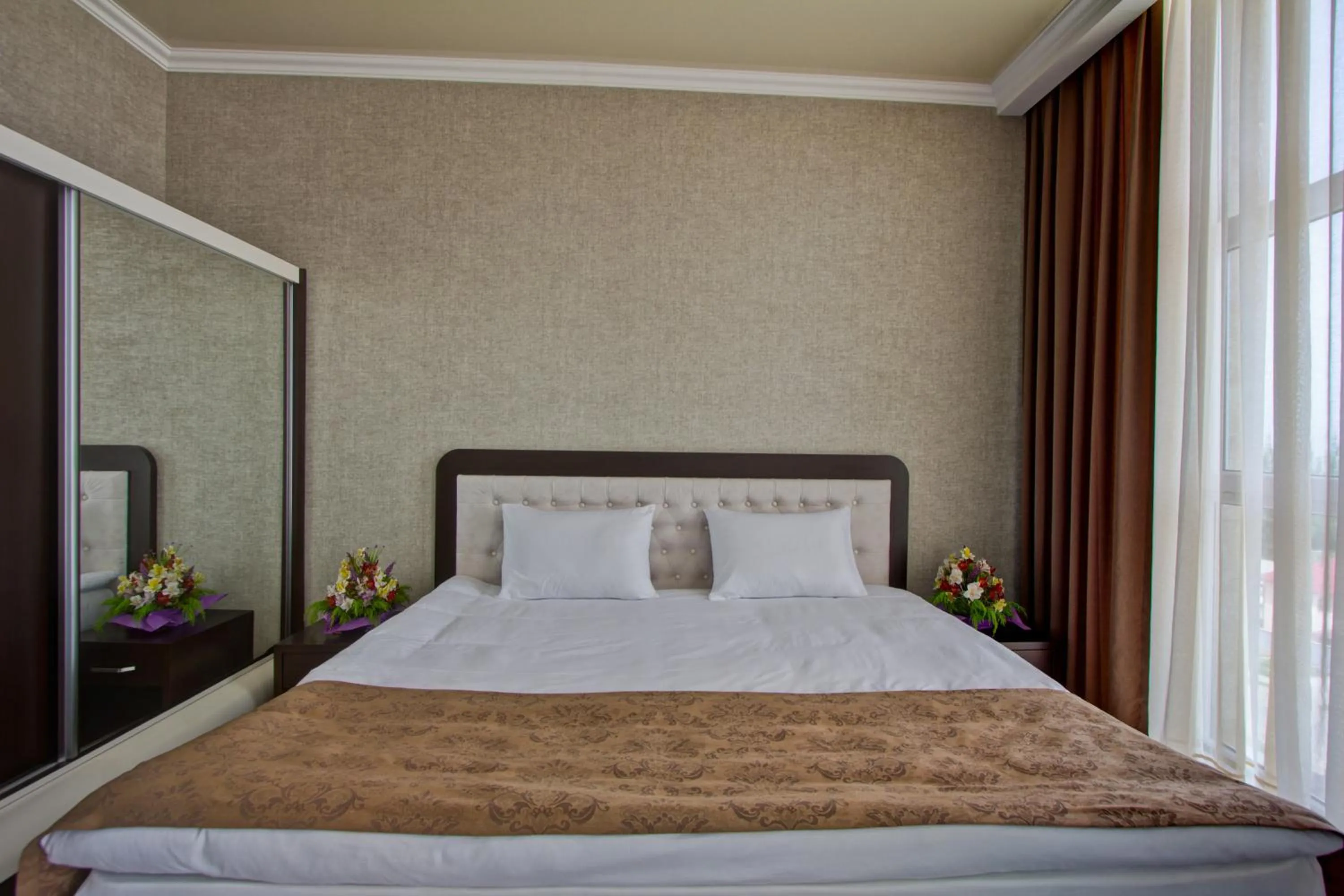 Property building, Bed in Karagat Hotel