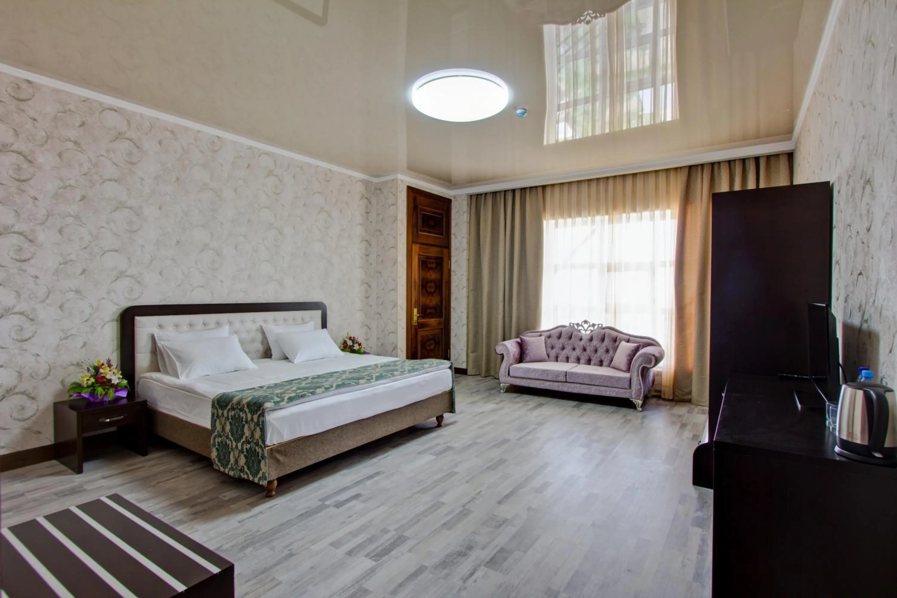 Property building, Bed in Karagat Hotel