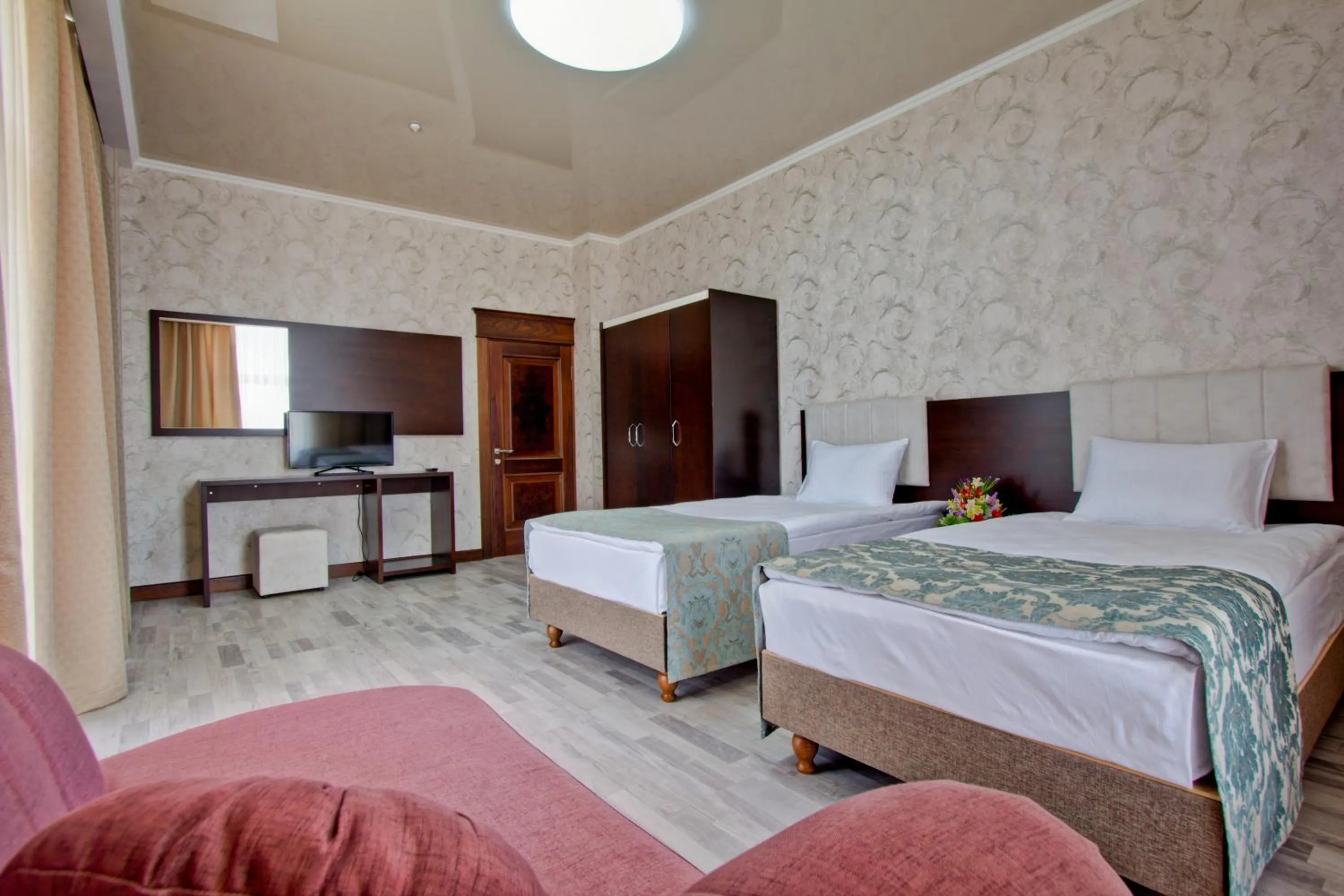 Property building, Bed in Karagat Hotel