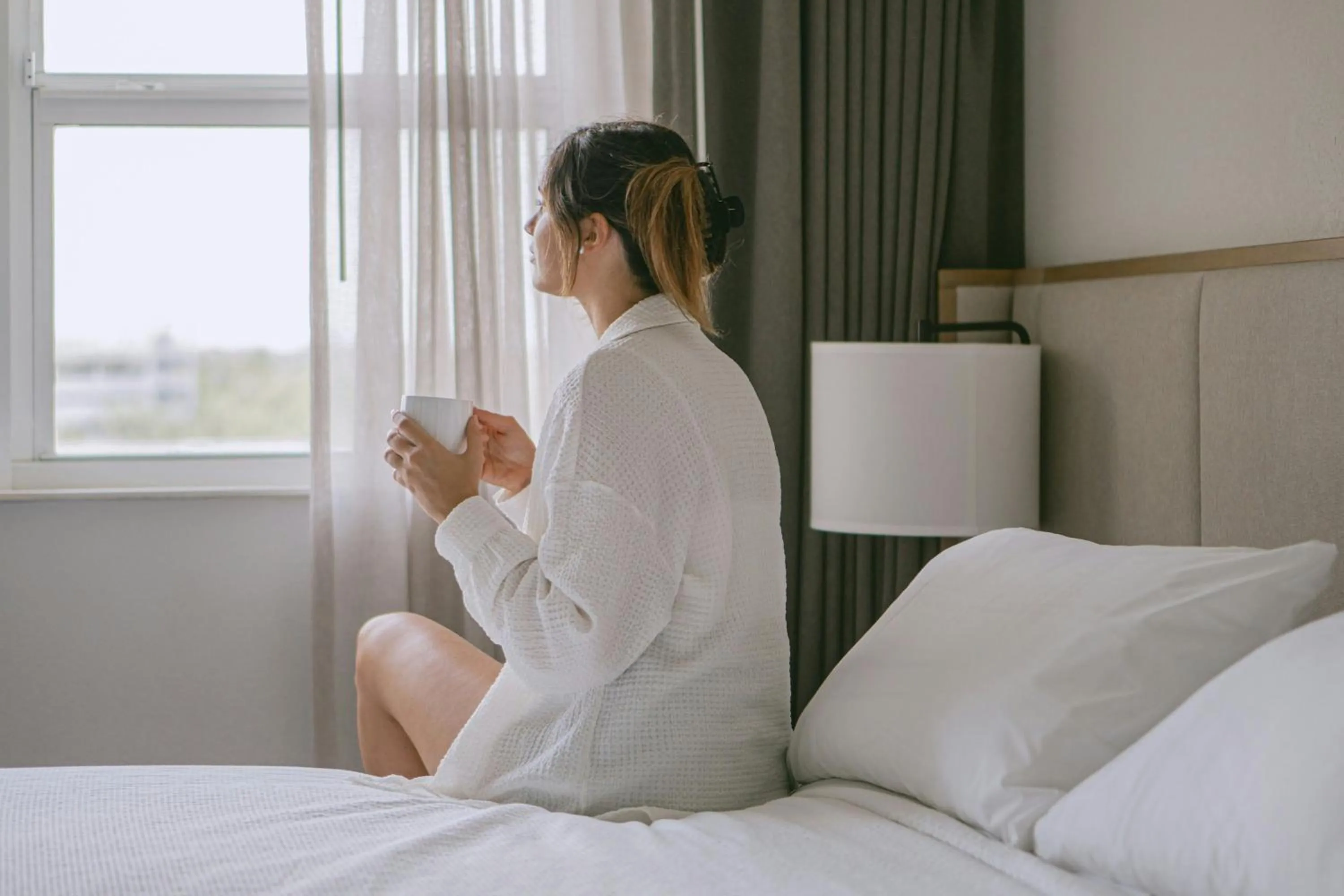 Bedroom, Bed in Residence Inn by Marriott Miami Aventura Mall