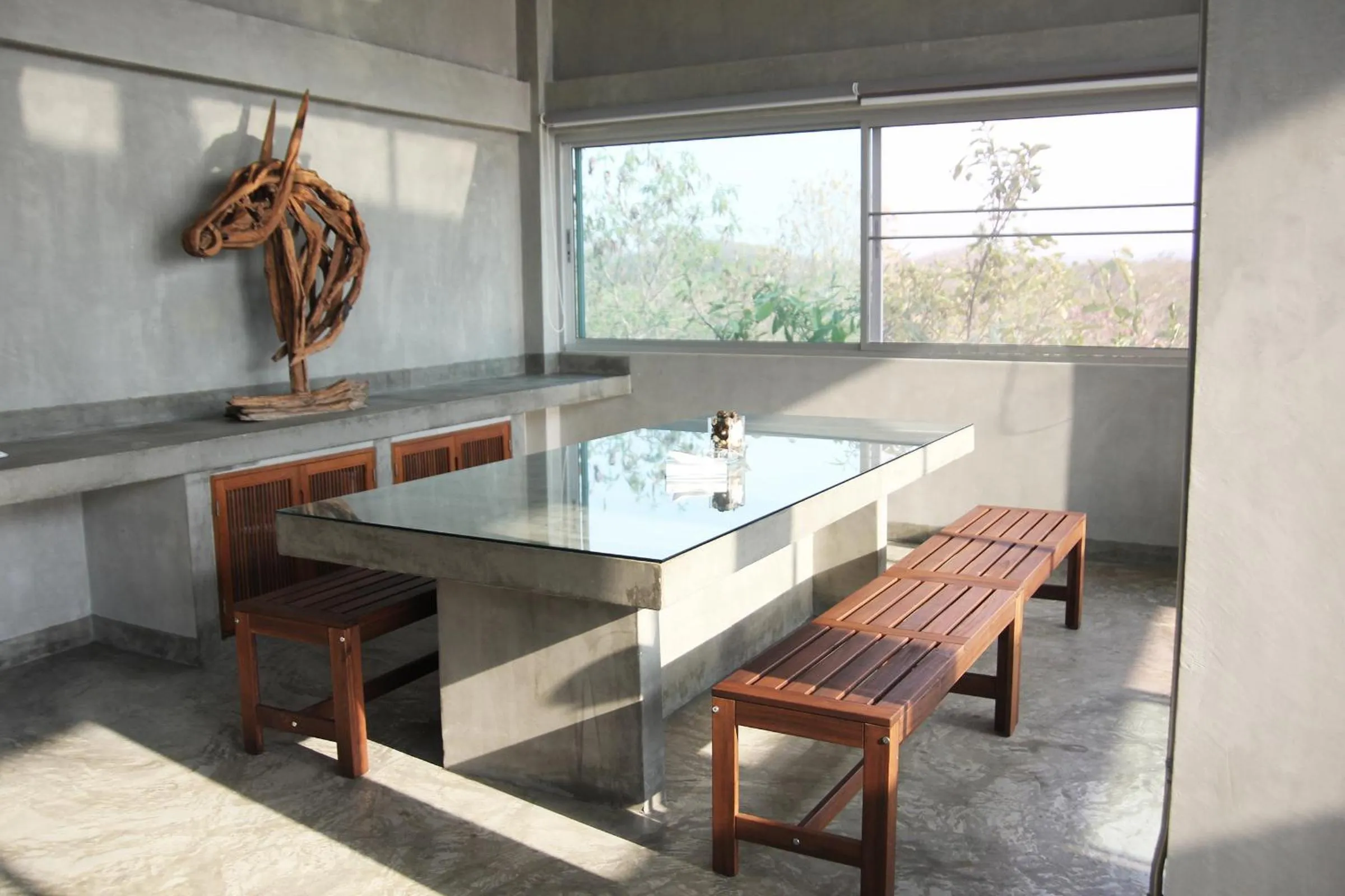 Dining area in Mighty Mountain Thailand