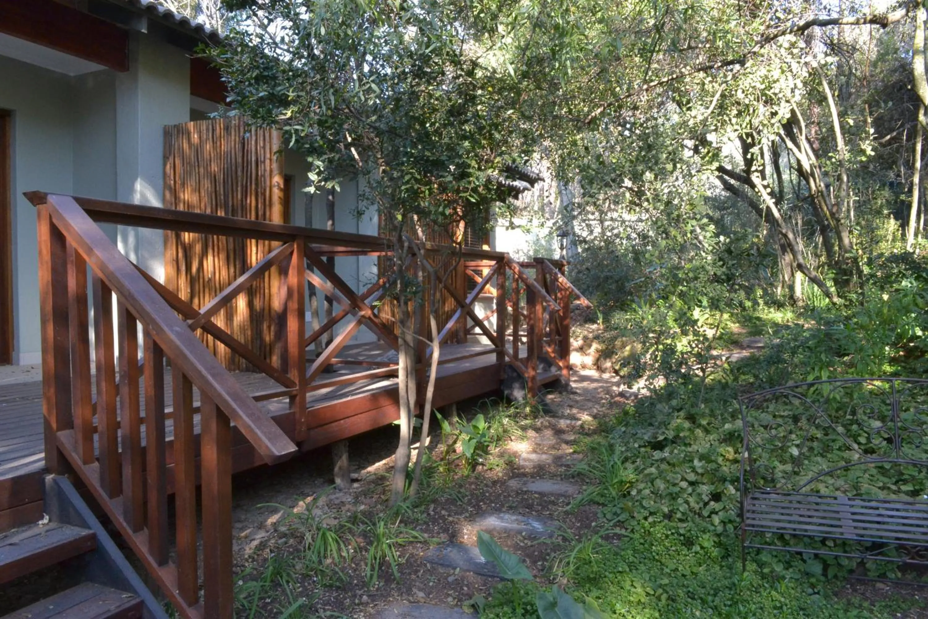 Balcony/Terrace in Lydall Wild Tranquil Garden Suites