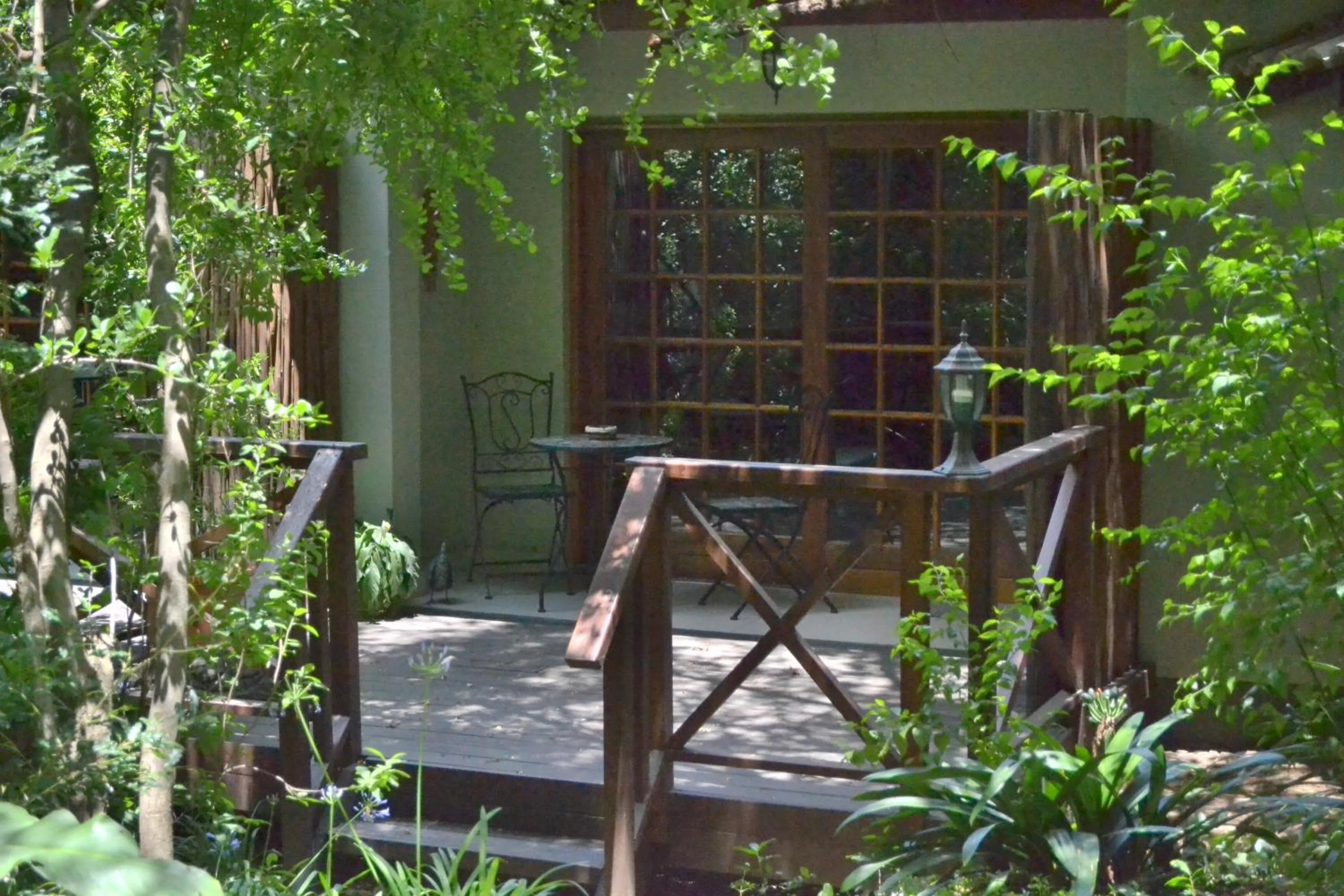 Balcony/Terrace in Lydall Wild Tranquil Garden Suites